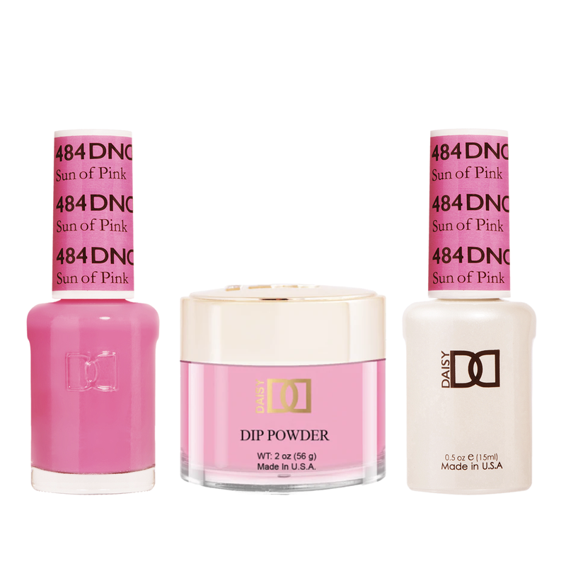 Dnd trio - 484 sun of pink - gel polish