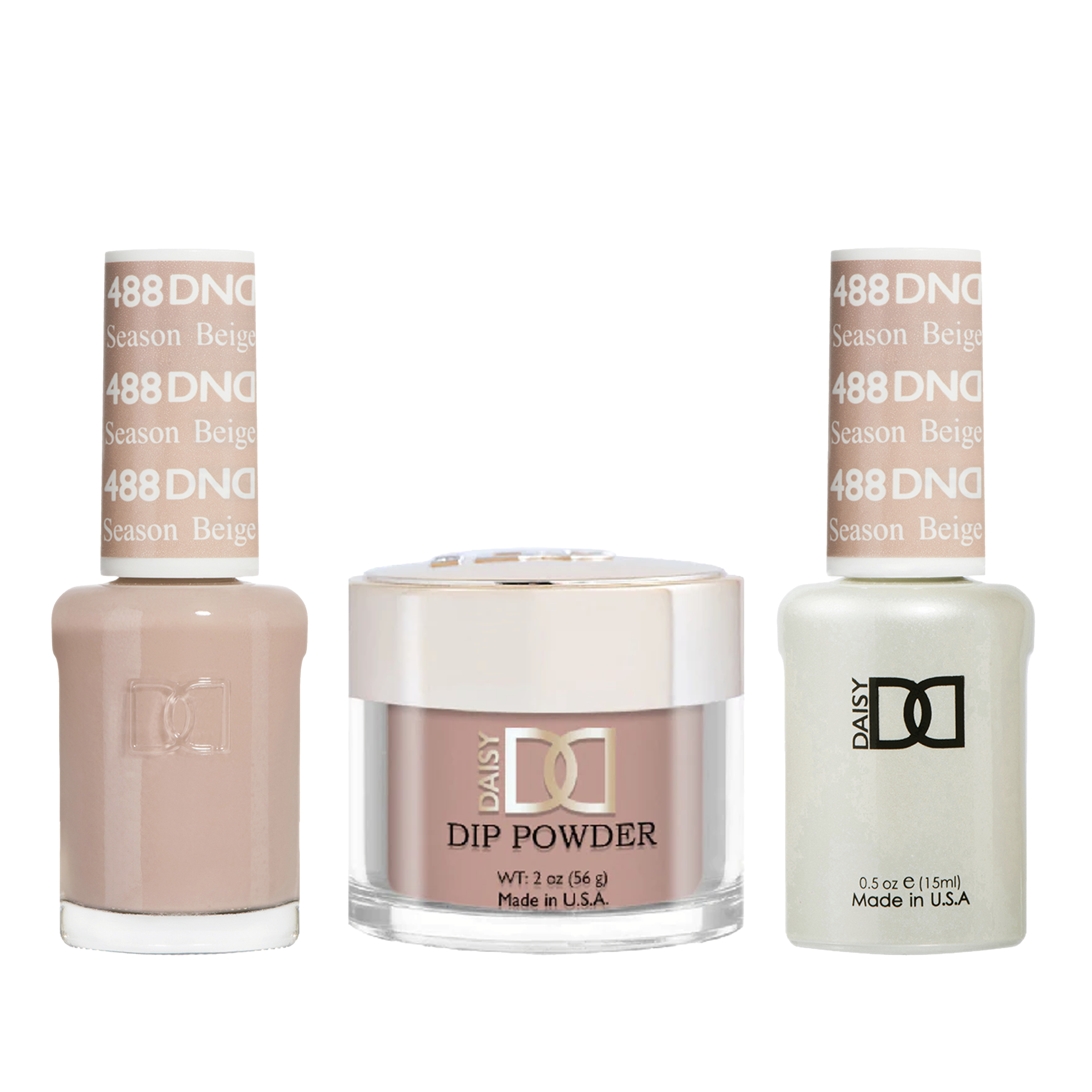 Dnd trio - 488 season beige - gel polish