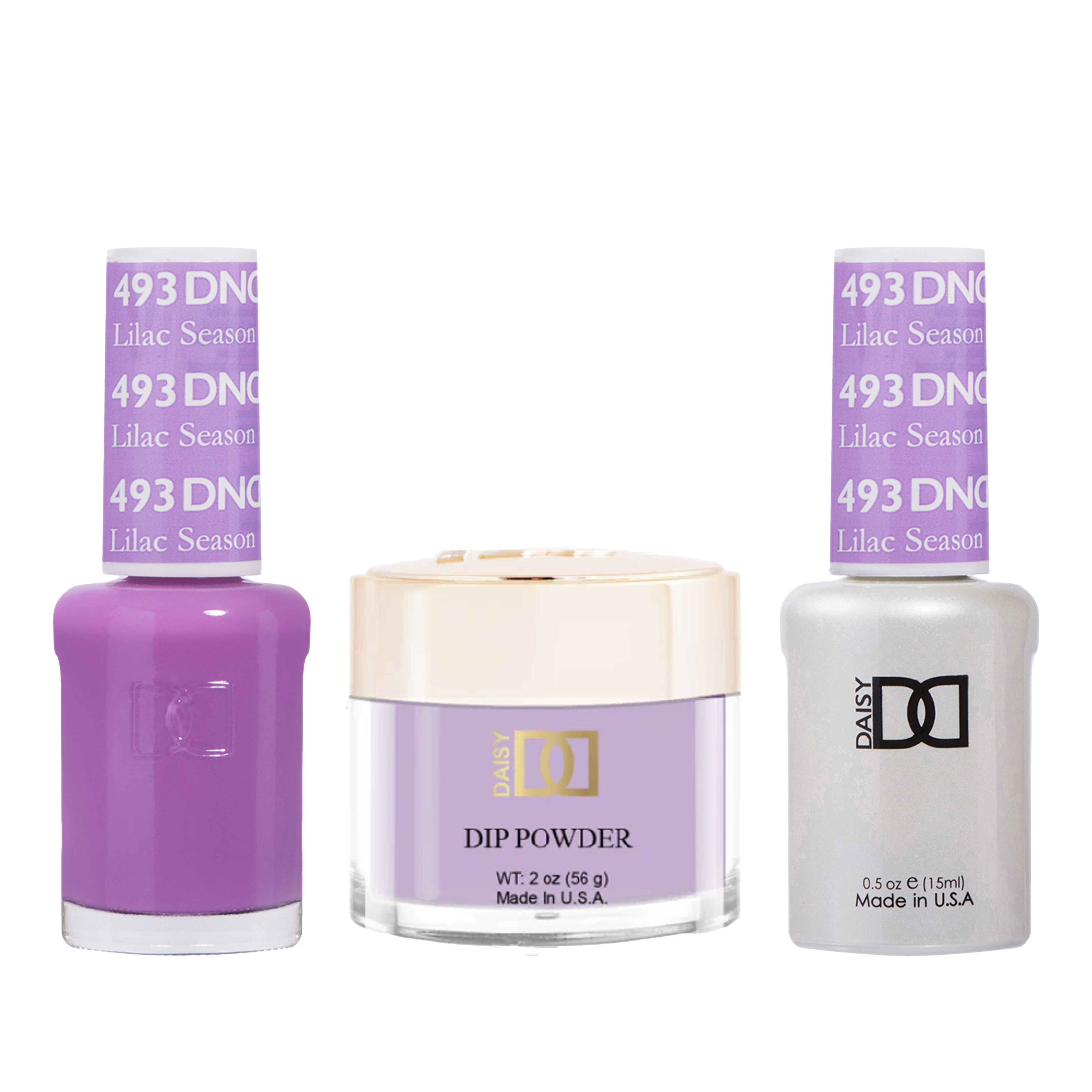 Dnd trio - 493 lilac season - gel polish