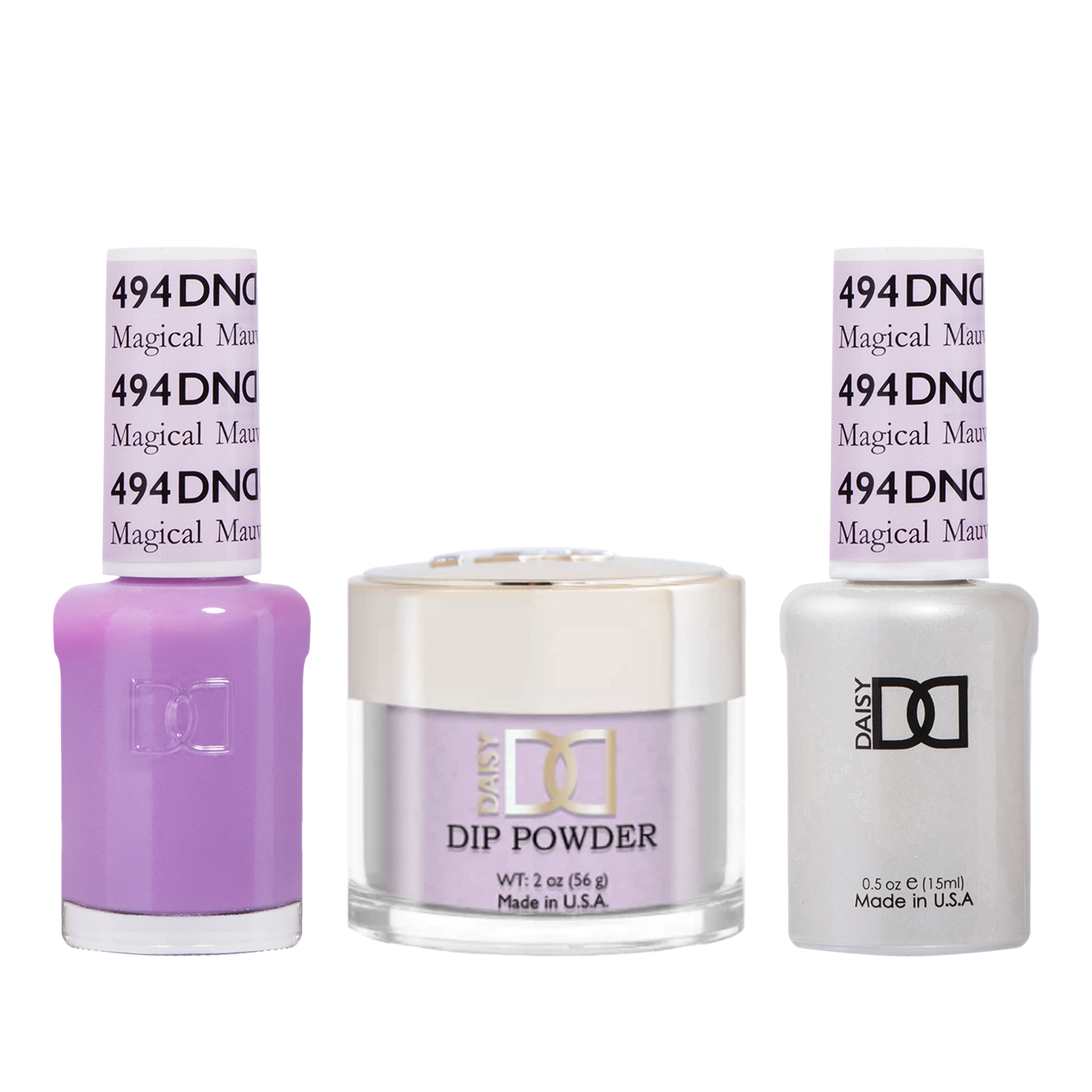 Dnd trio - 494 magical mauve - gel polish