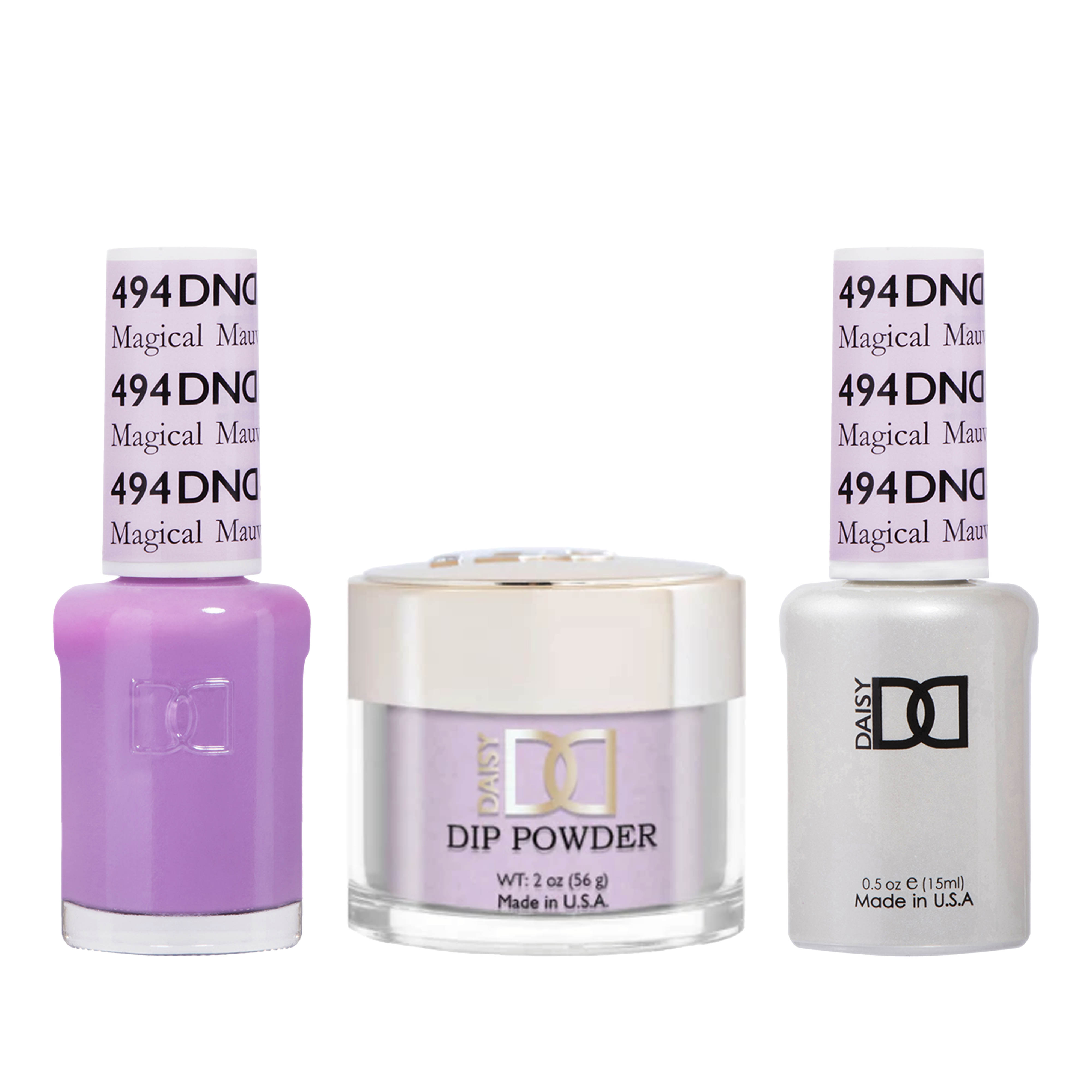 Dnd trio - 494 magical mauve - gel polish
