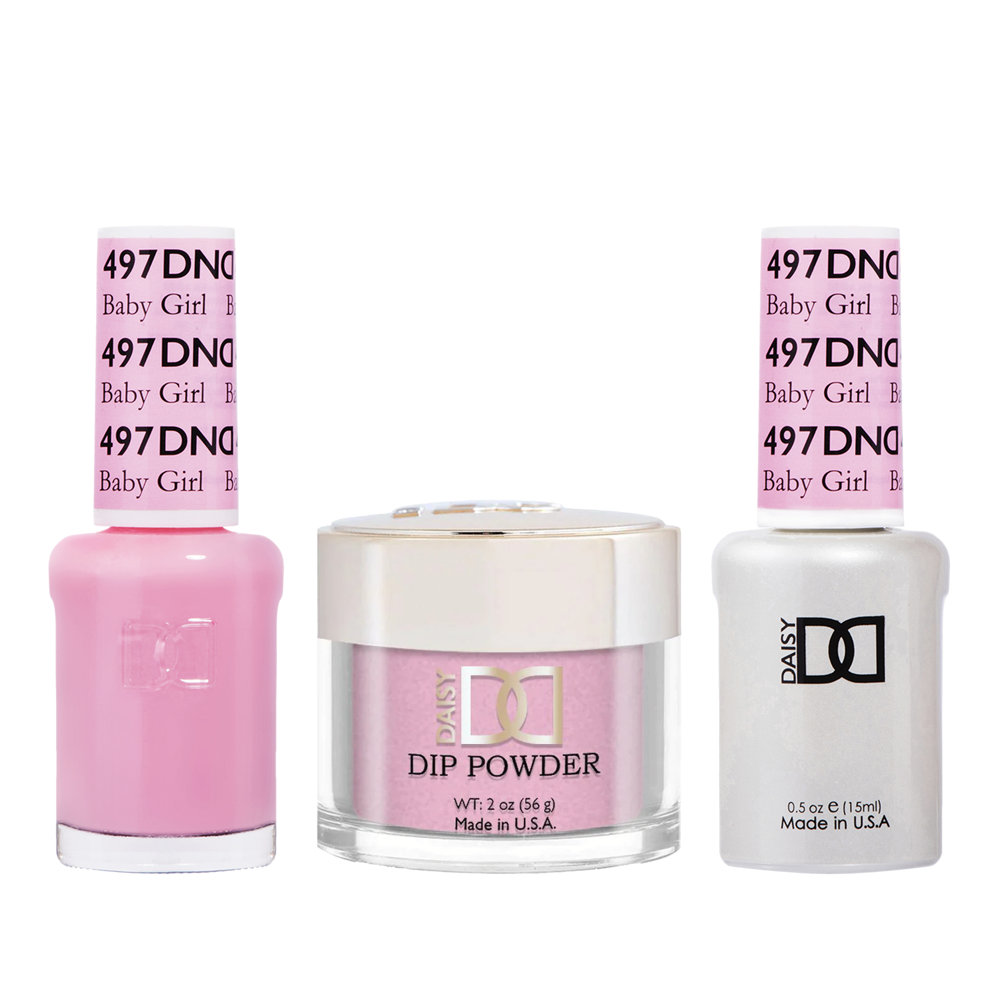 Dnd trio - 497 baby girl - gel polish