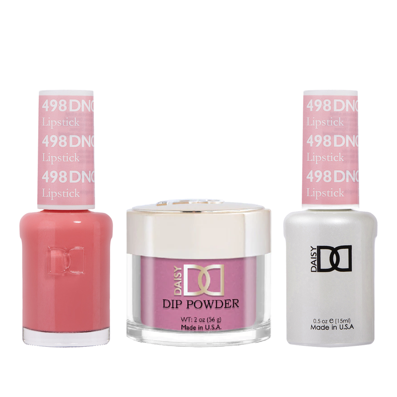 Dnd trio - 498 lipstick - gel polish