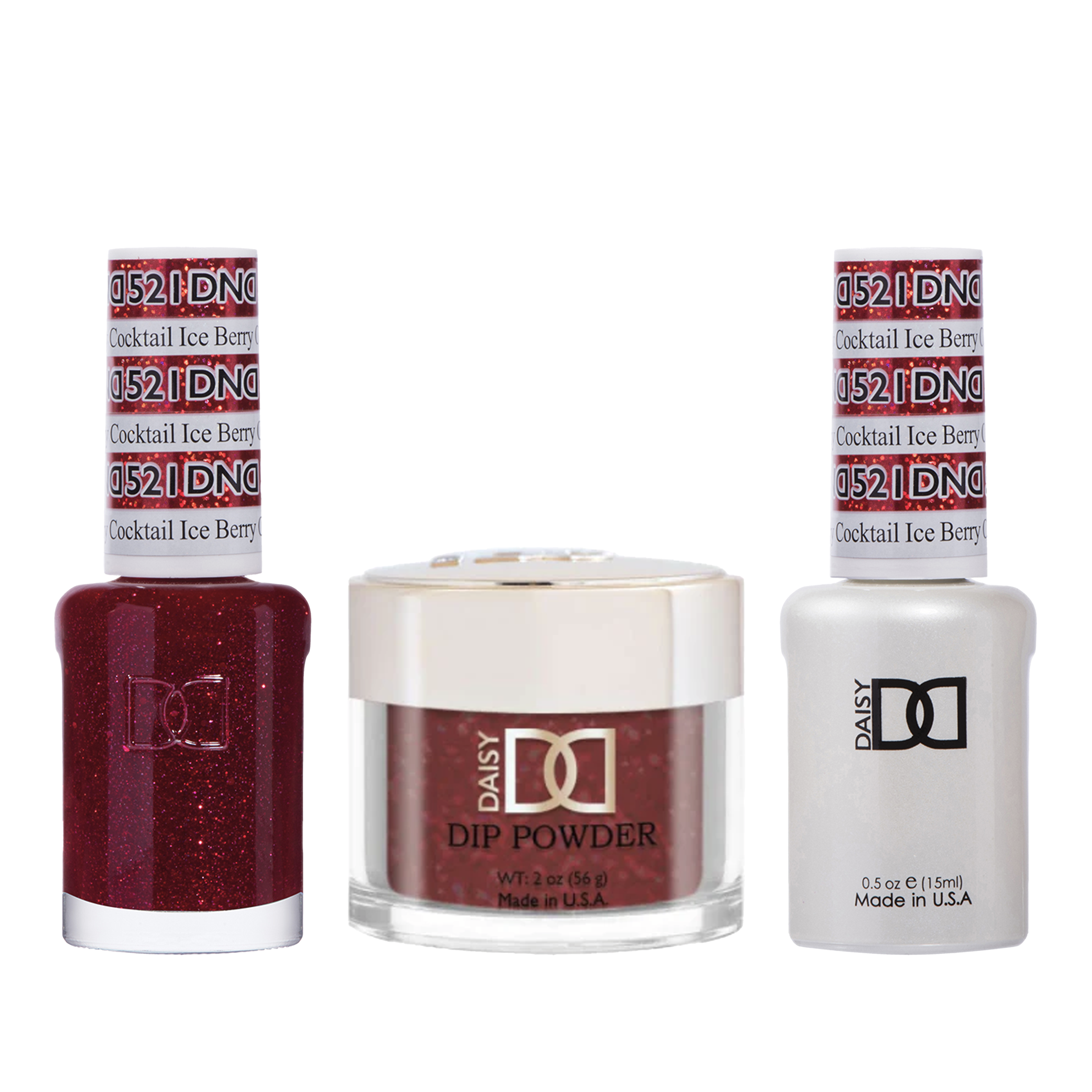 Dnd trio - 521 ice berry cocktail - gel polish