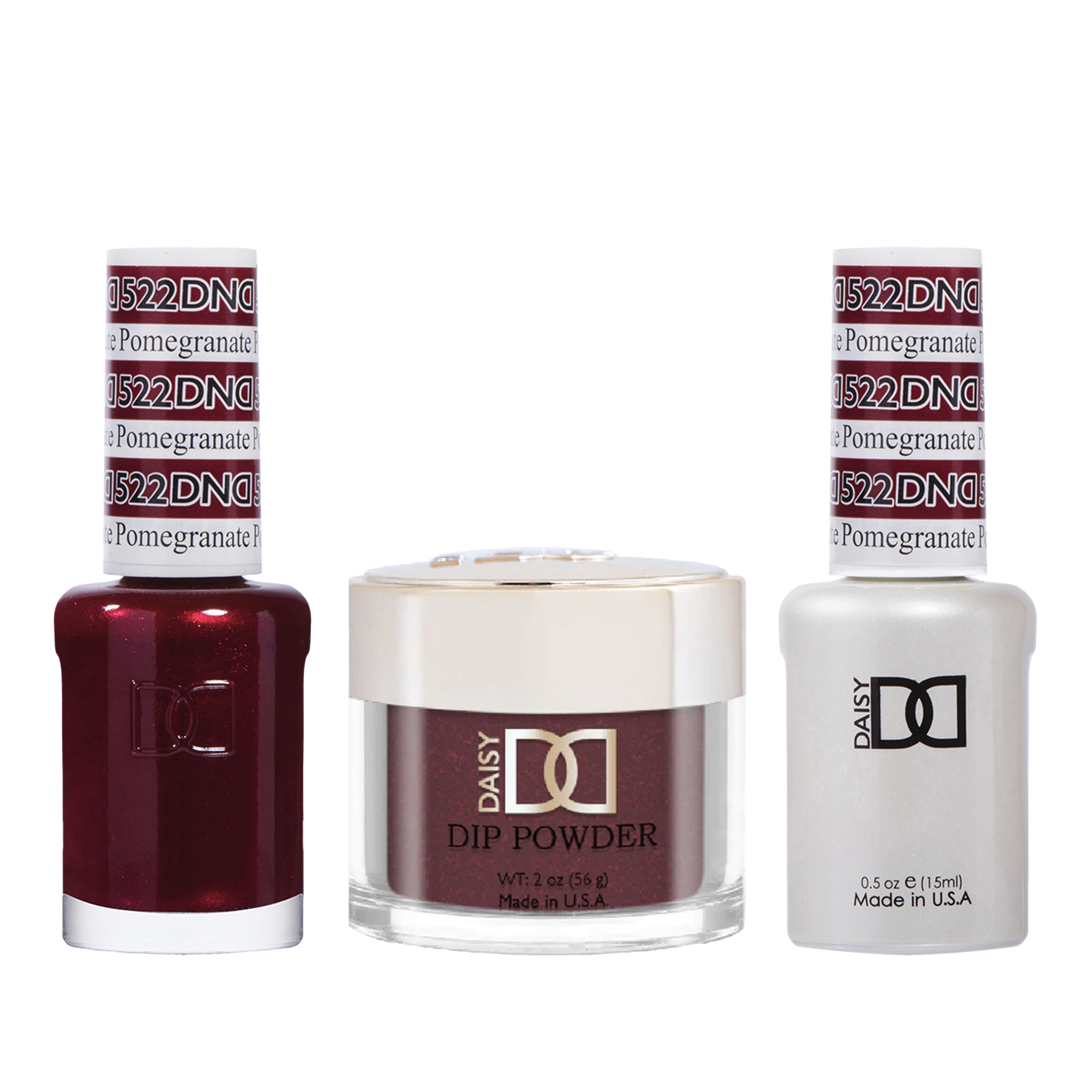 Dnd trio - 522 pomegranate - gel polish