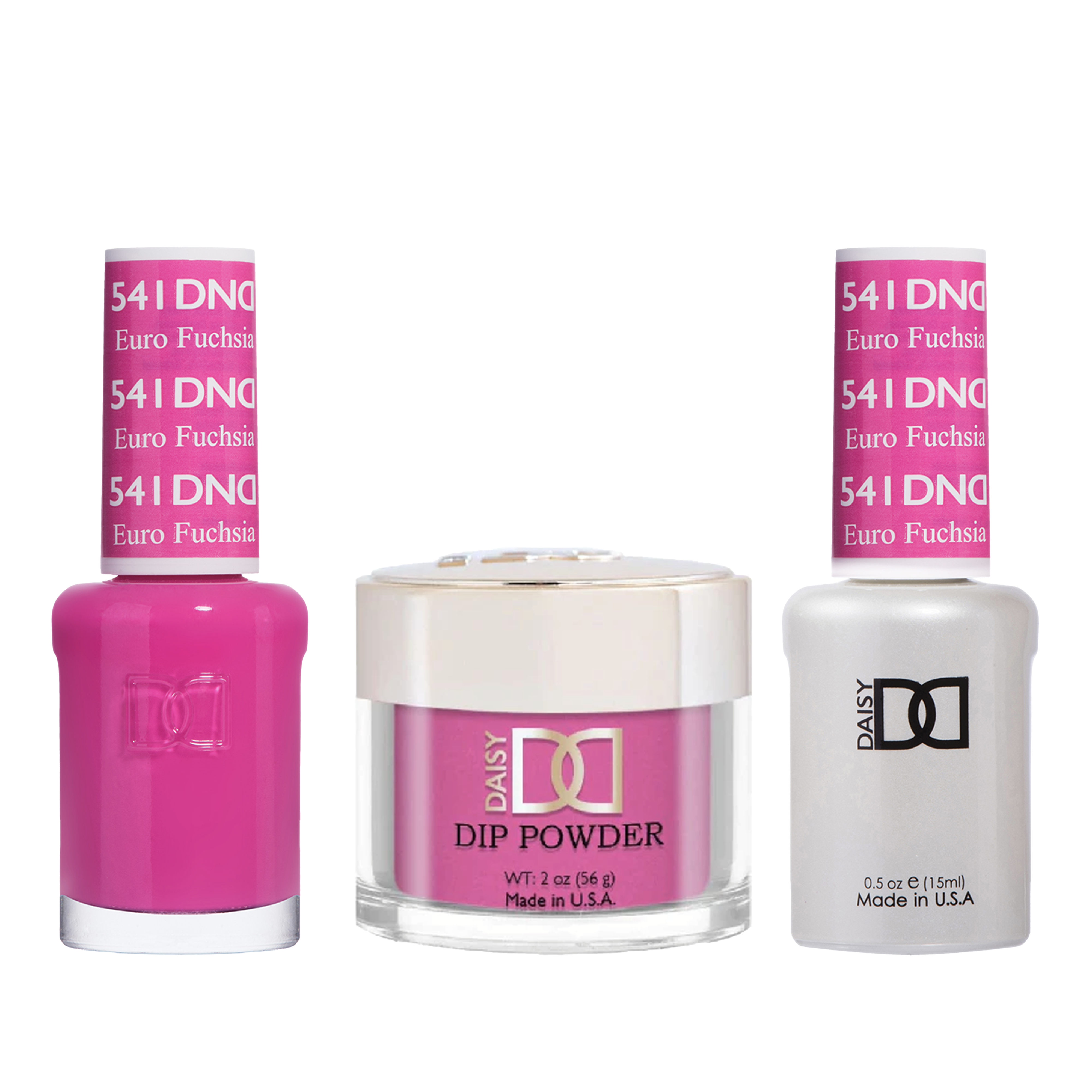 Dnd trio - 541 euro fuchsia - gel polish