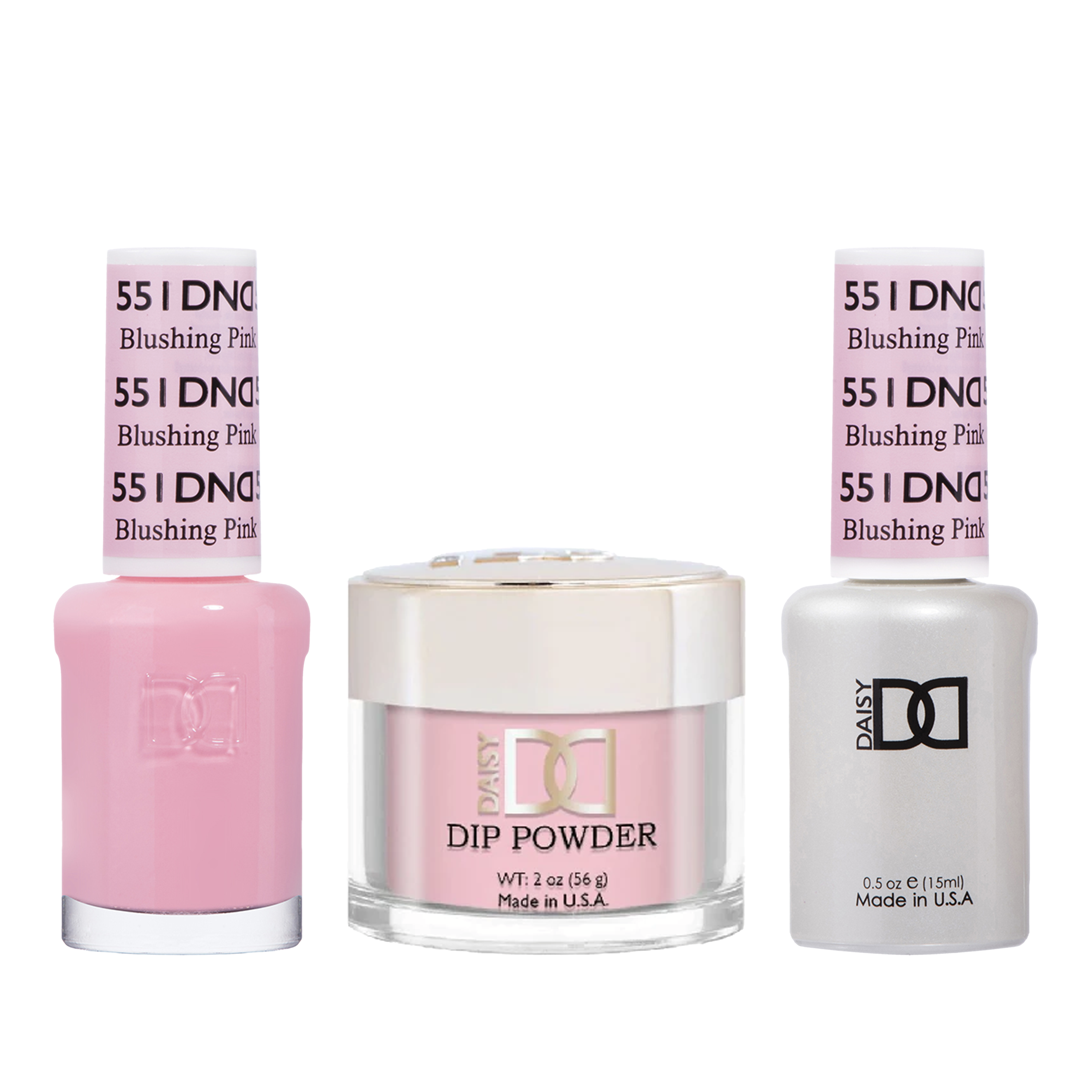 Dnd trio - 551 blushing pink - gel polish
