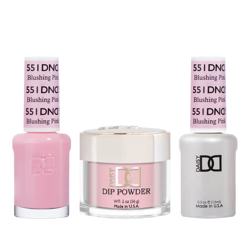 Dnd trio - 551 blushing pink - gel polish