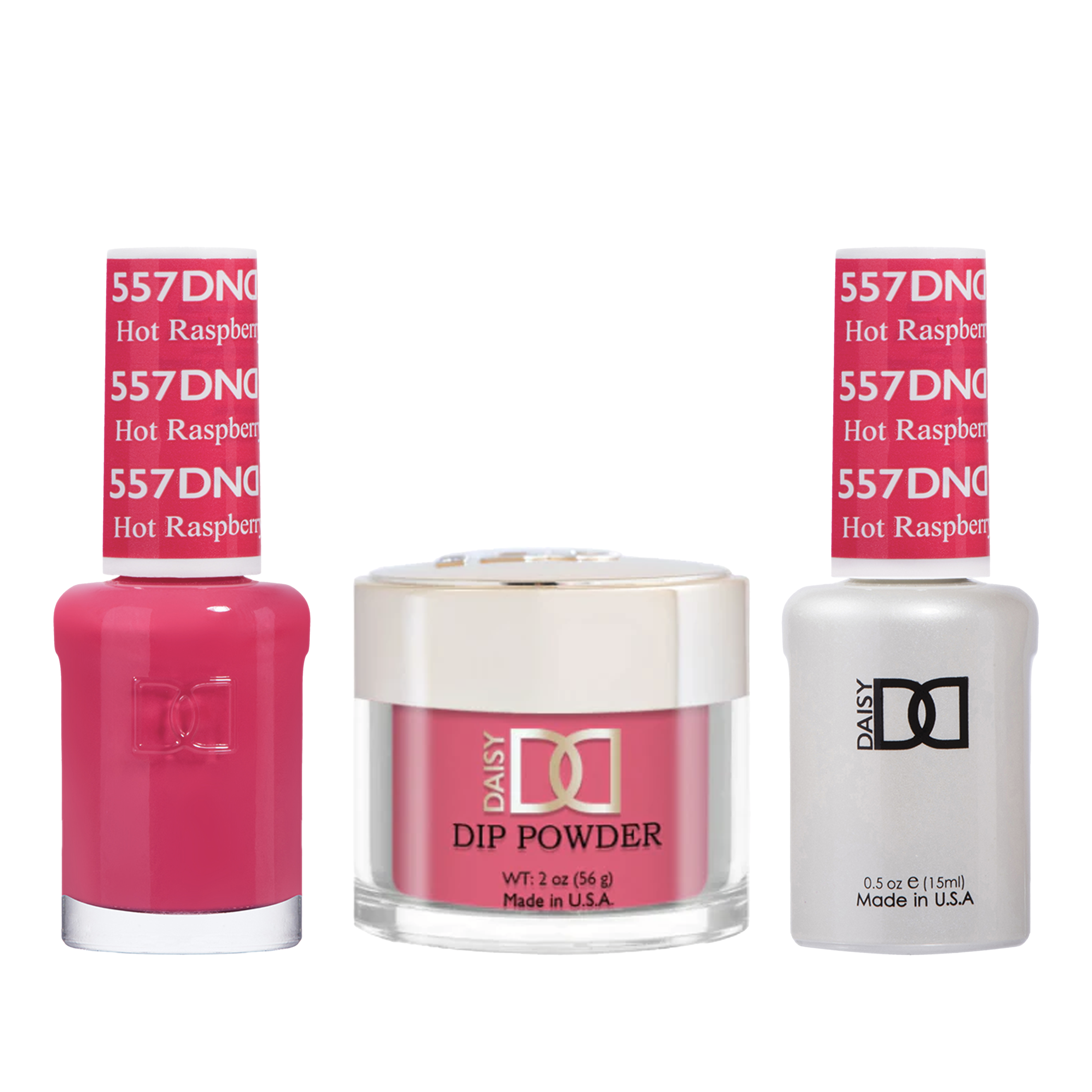 Dnd trio - 557 hot raspberry - gel polish