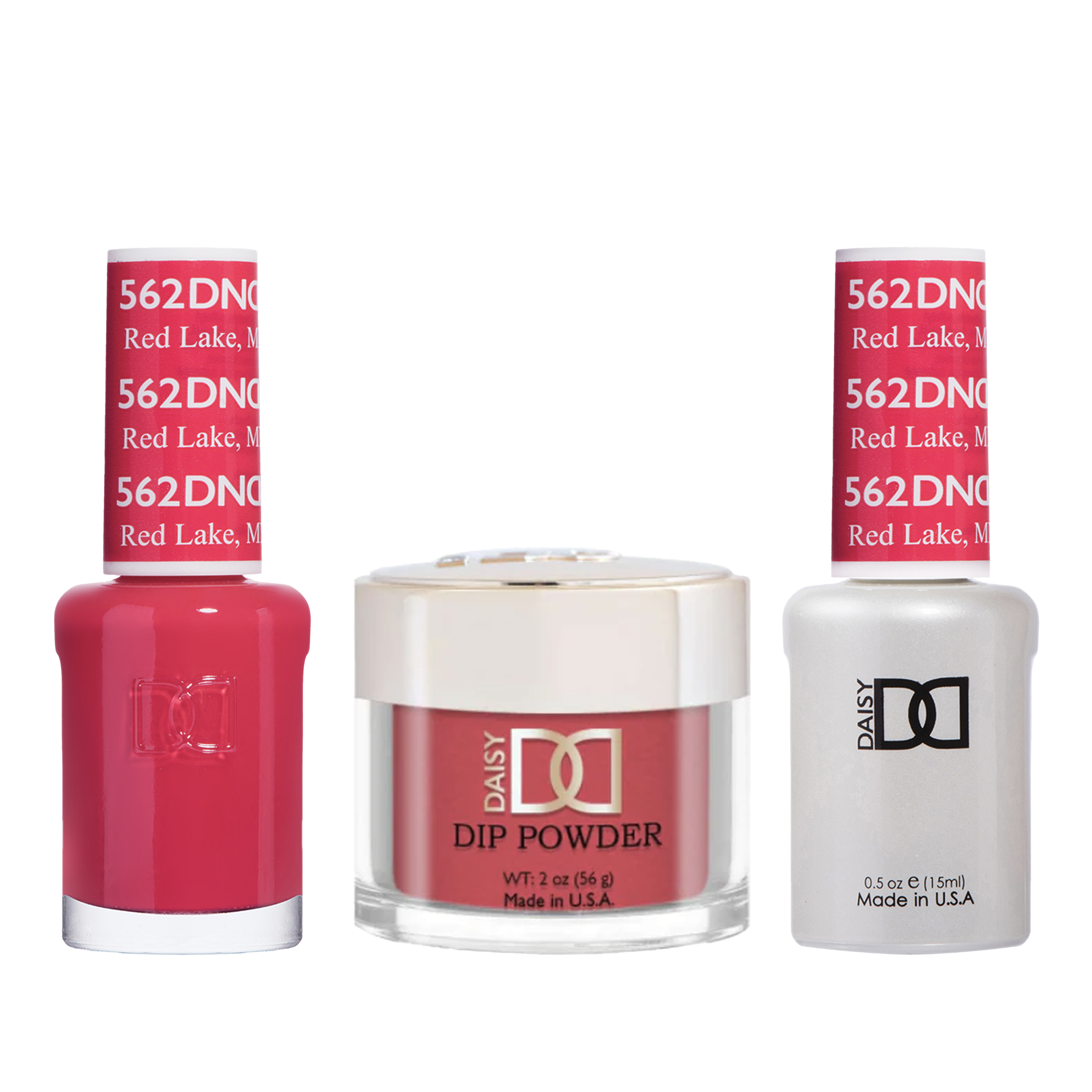 Dnd trio - 562 red lake - gel polish