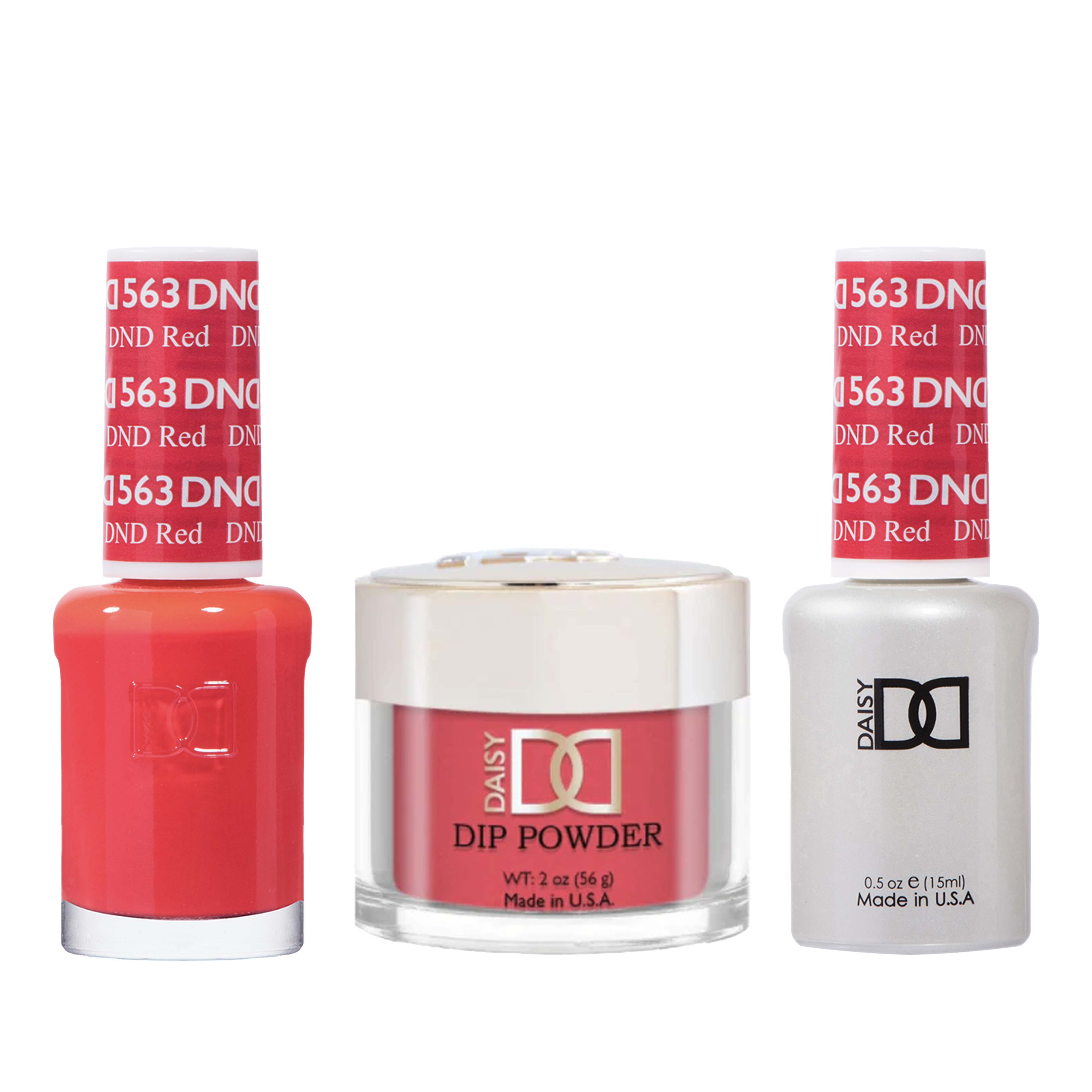Dnd trio - 563 dnd red - gel polish