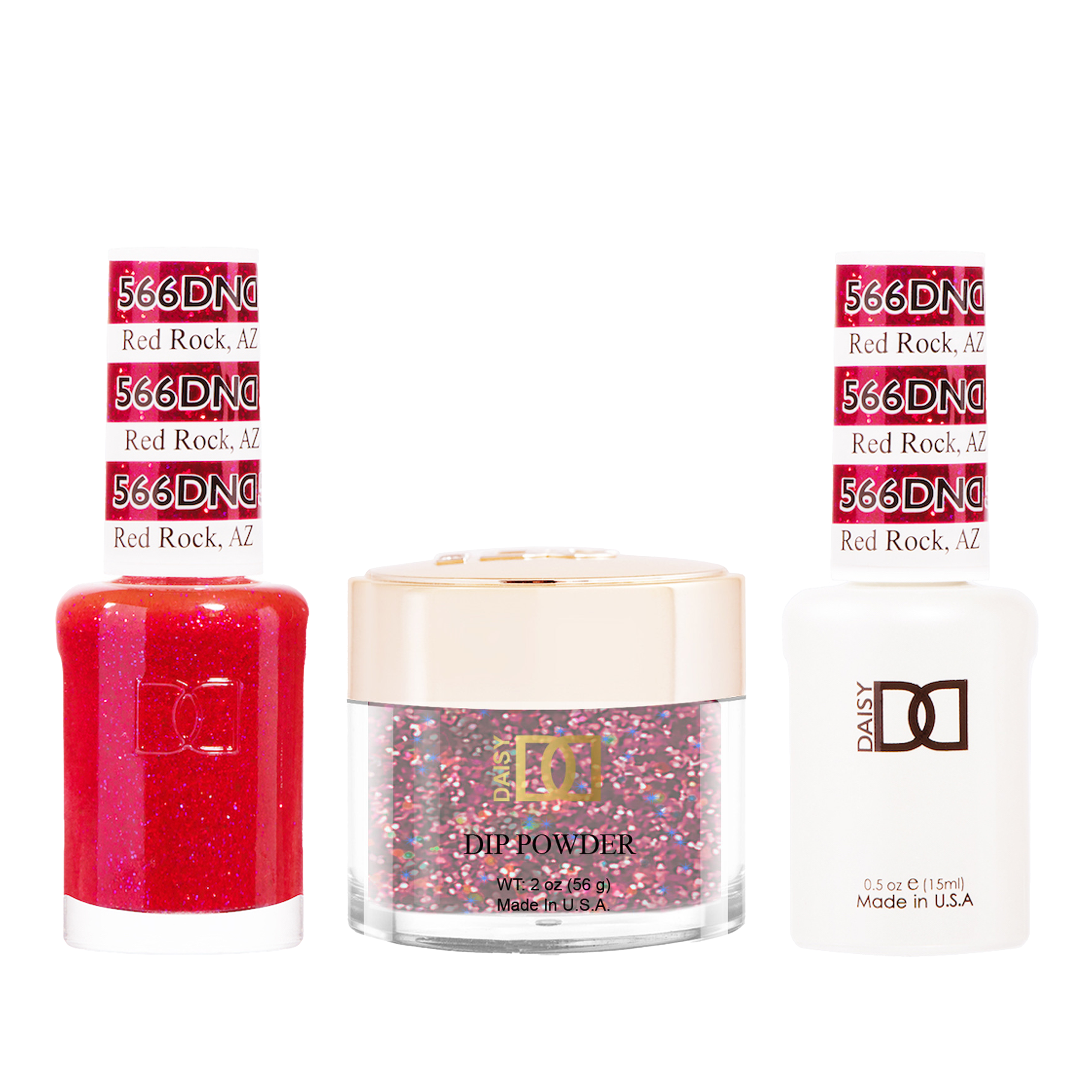 Dnd trio - 566 red rock az - gel polish