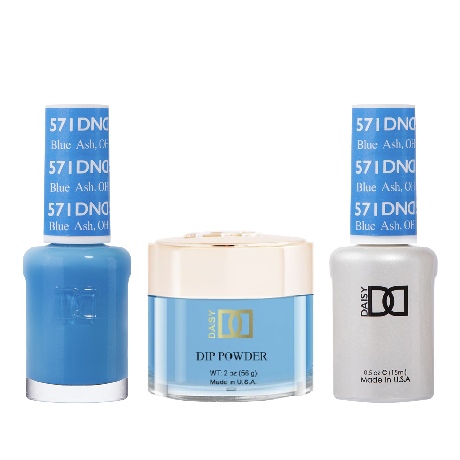 Dnd trio - 571 blue ash oh - gel polish