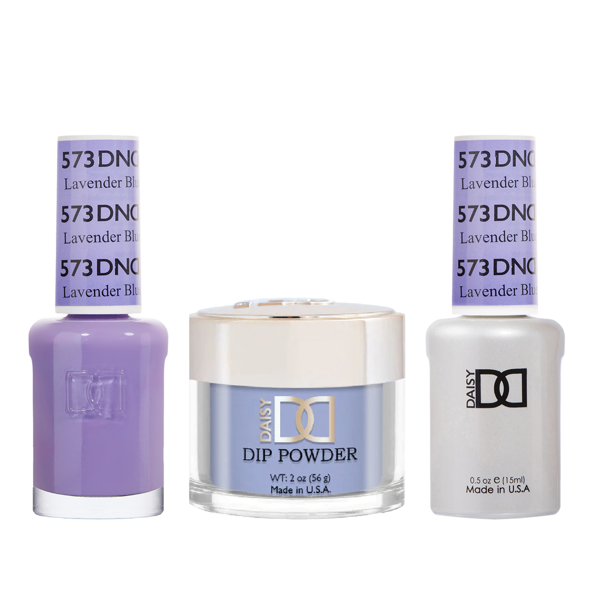 Dnd trio - 573 lavender blue - gel polish