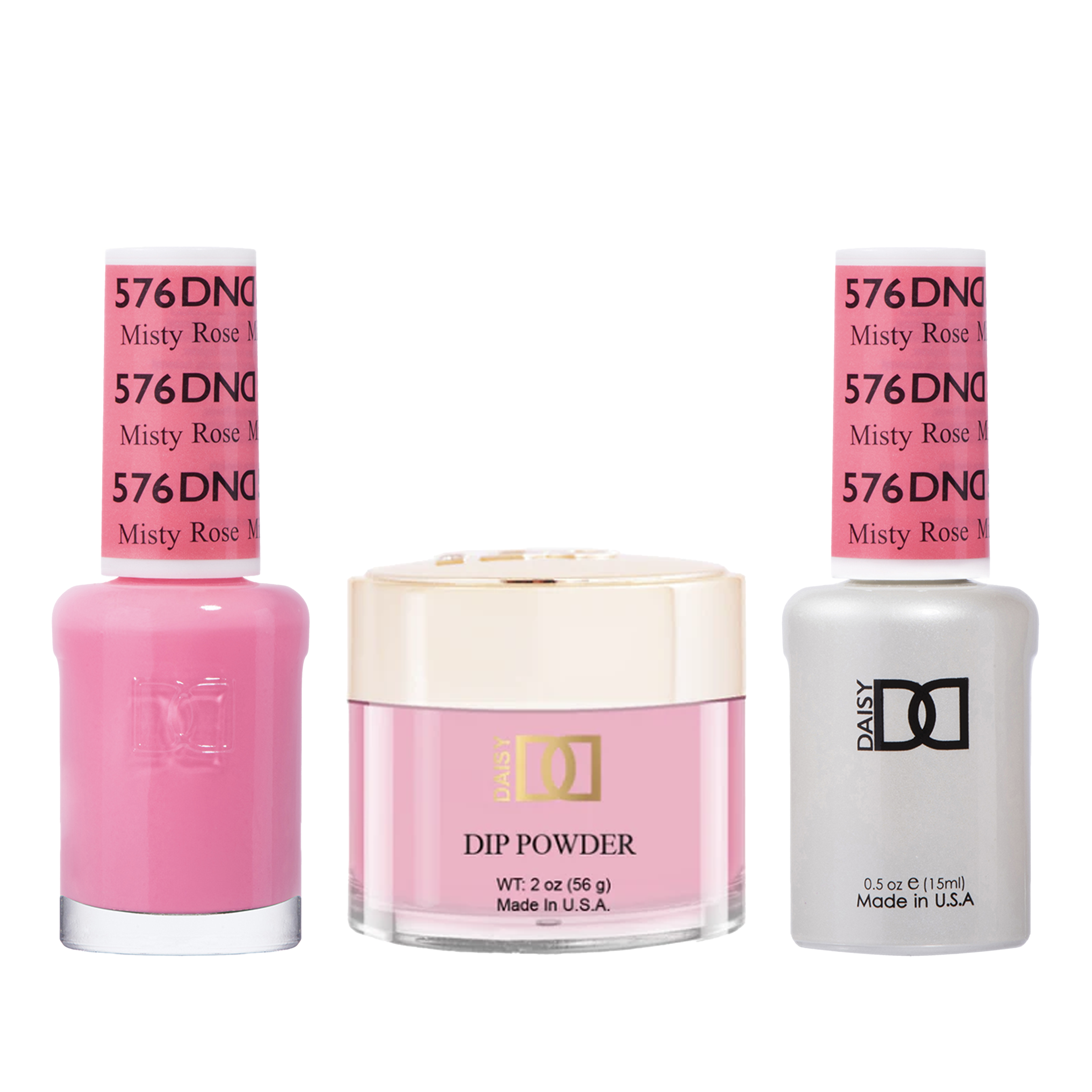Dnd trio - 576 misty rose - gel polish