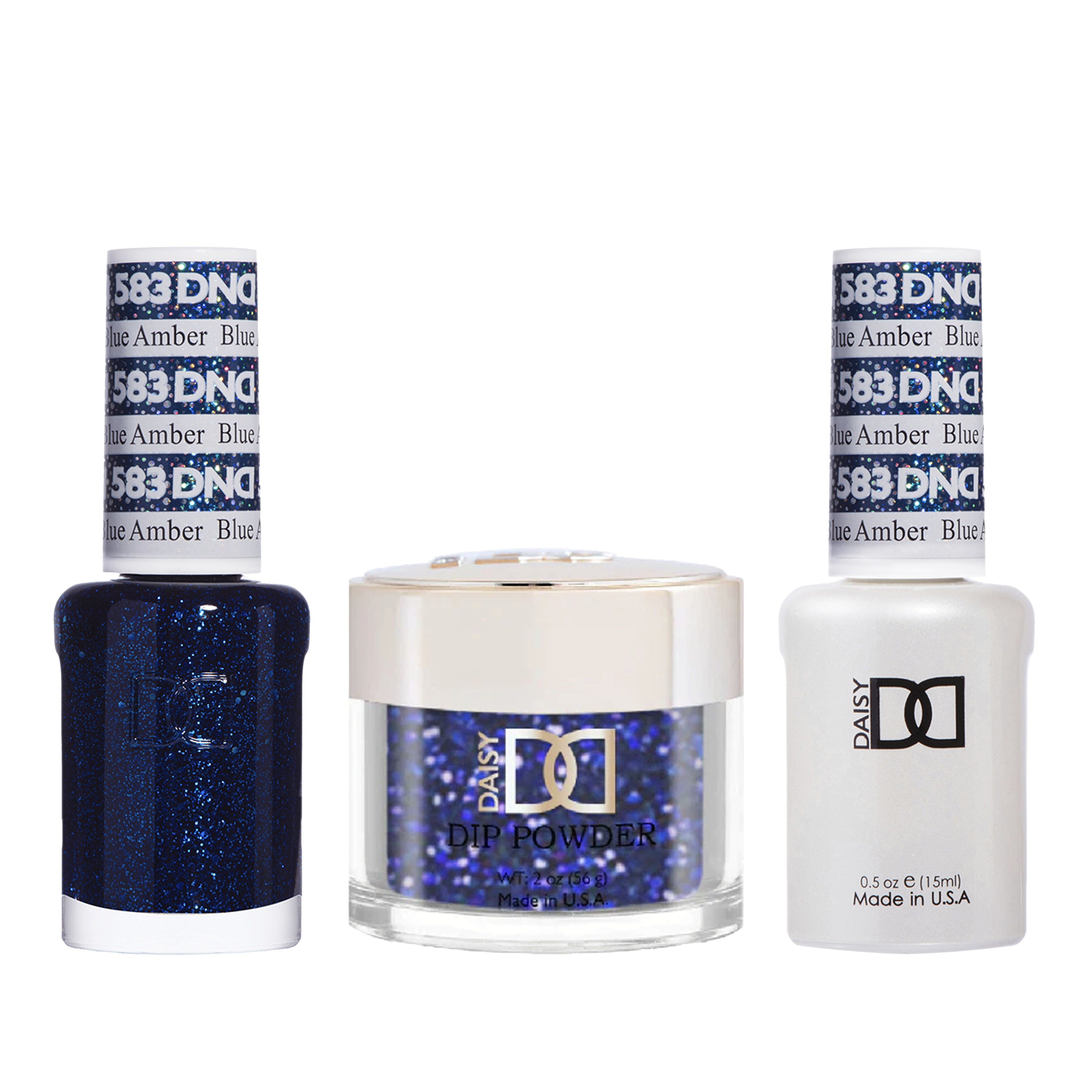 Dnd trio - 583 blue amber - gel polish