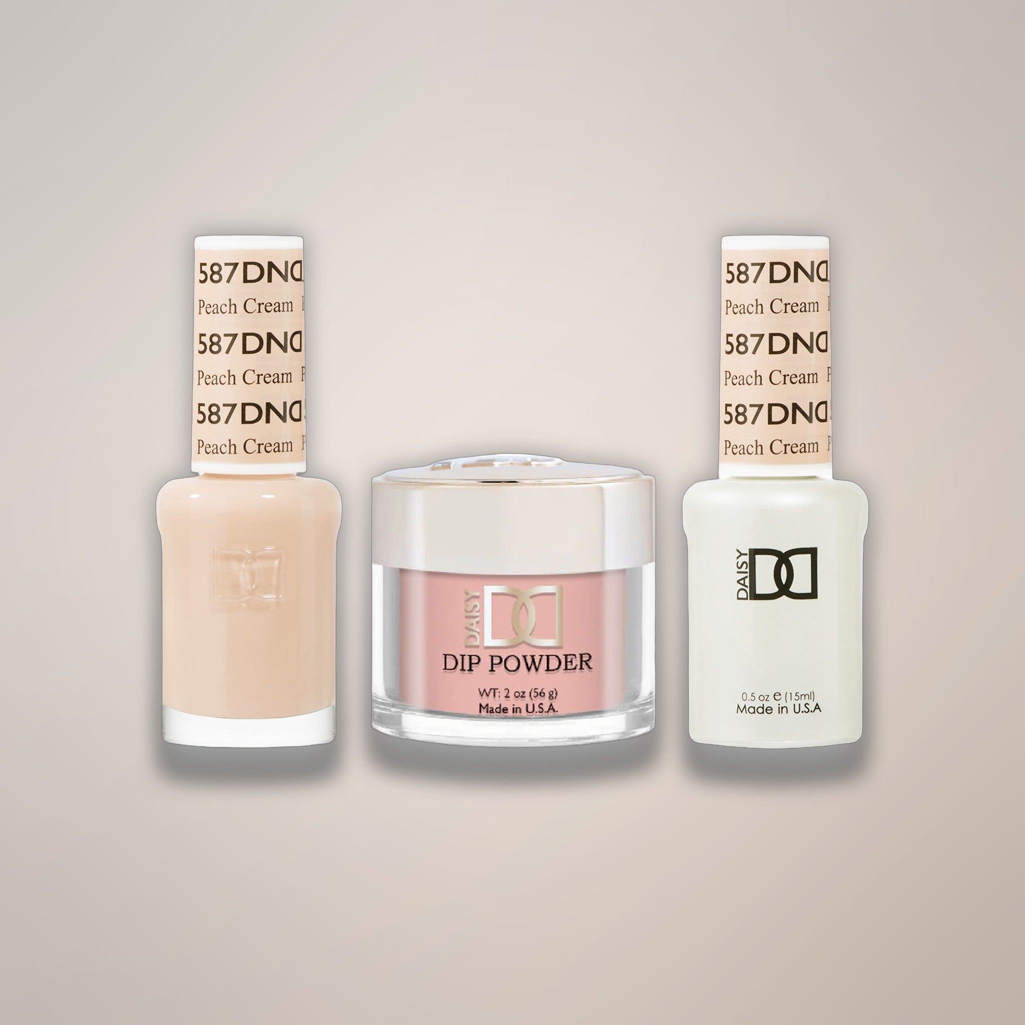 DND Trio - 587 Peach Cream