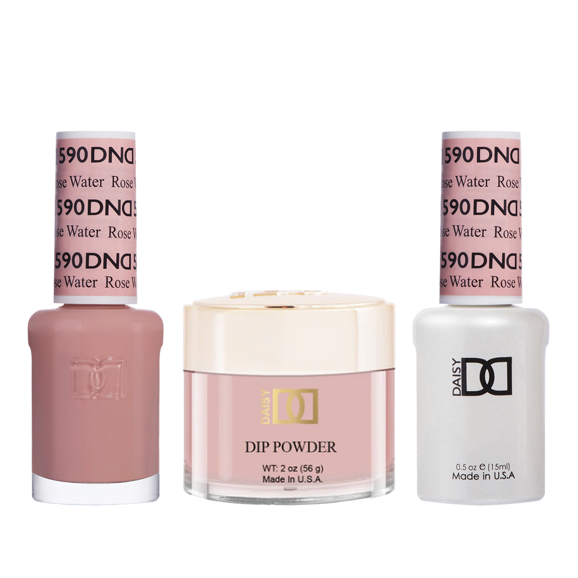 Dnd trio - 590 rose water - gel polish