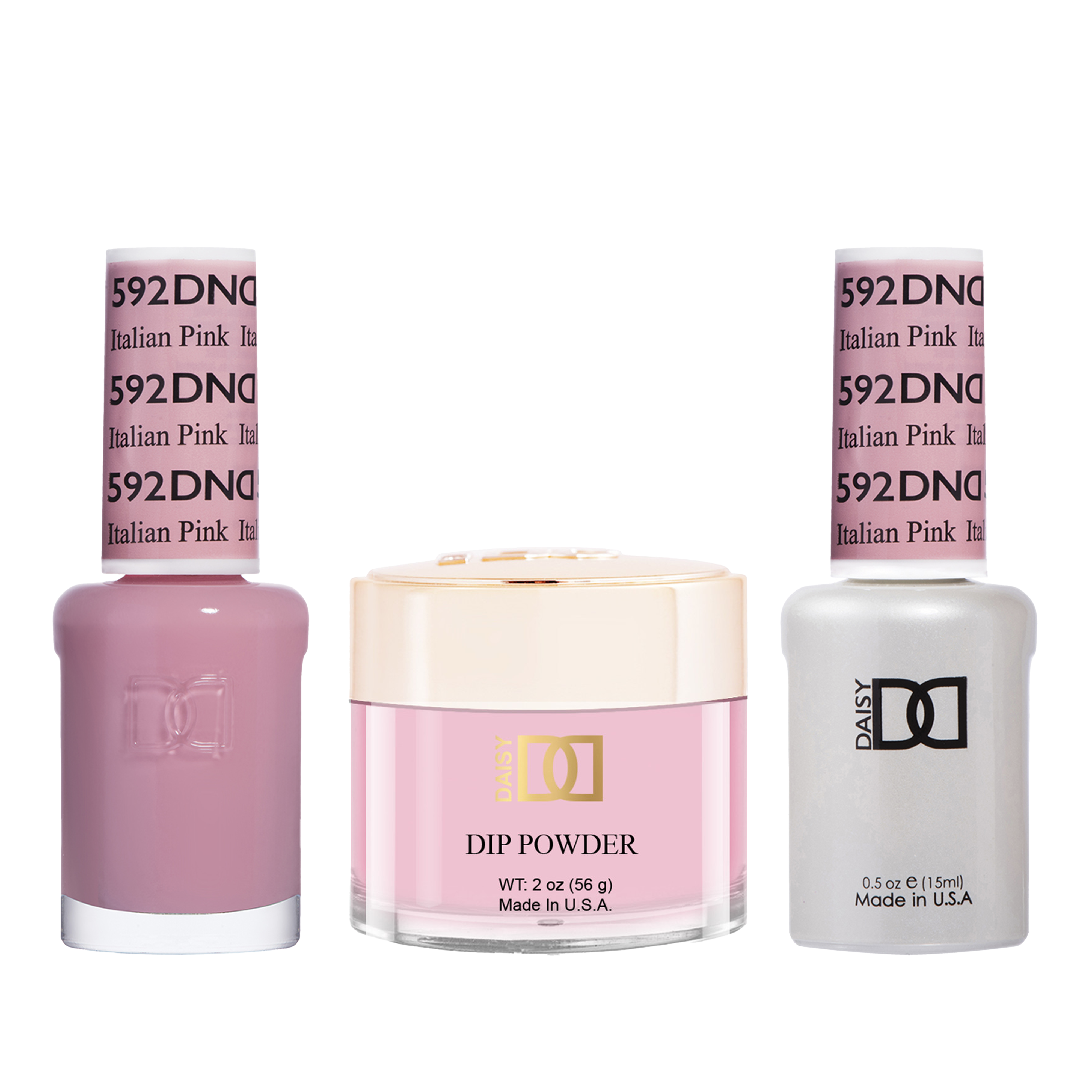 Dnd trio - 592 italian pink - gel polish