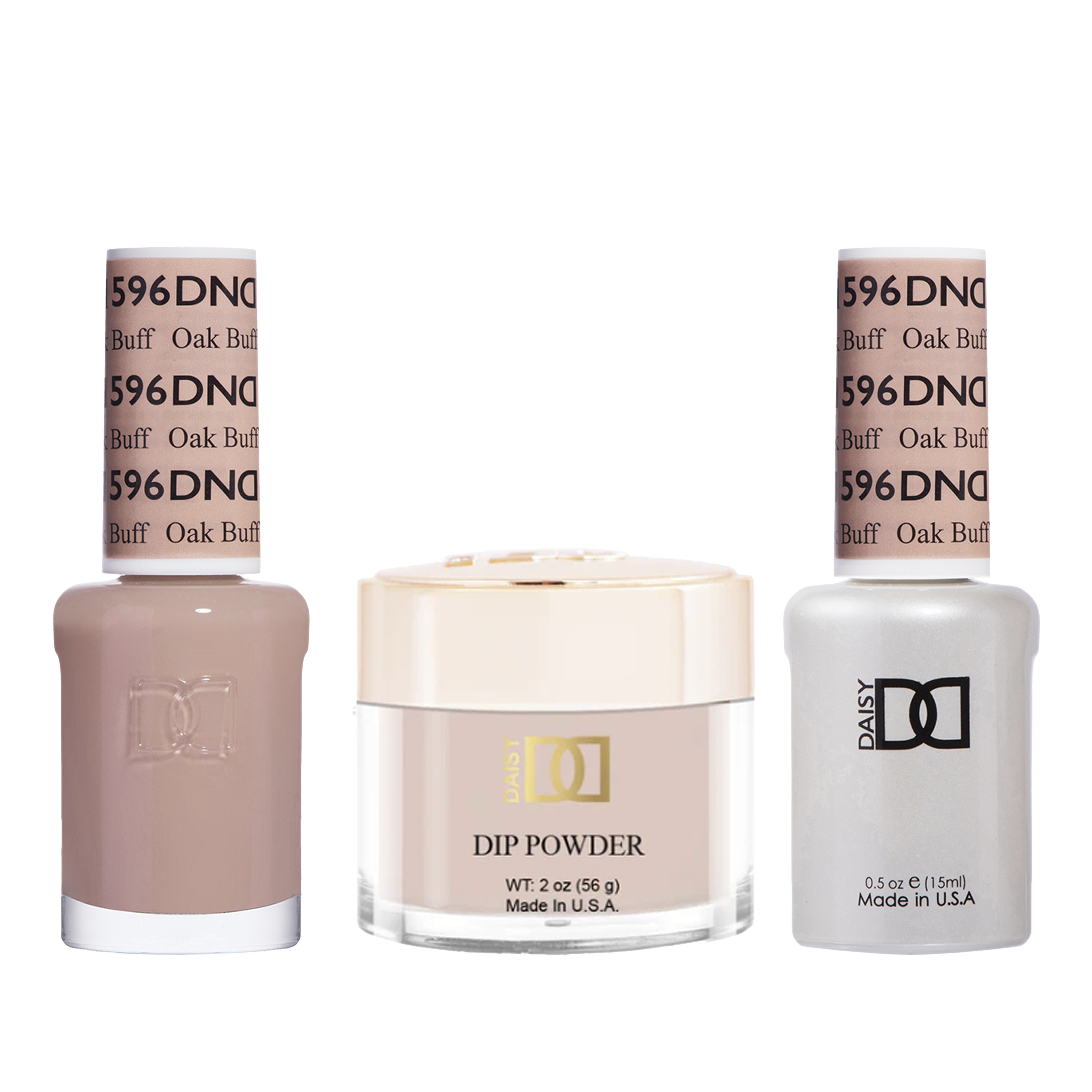 Dnd trio - 596 oak buff - gel polish