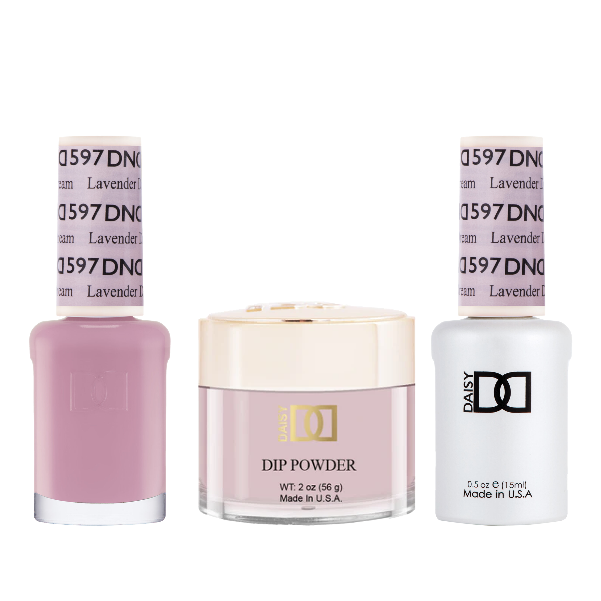 Dnd trio - 597 lavender dream - gel polish