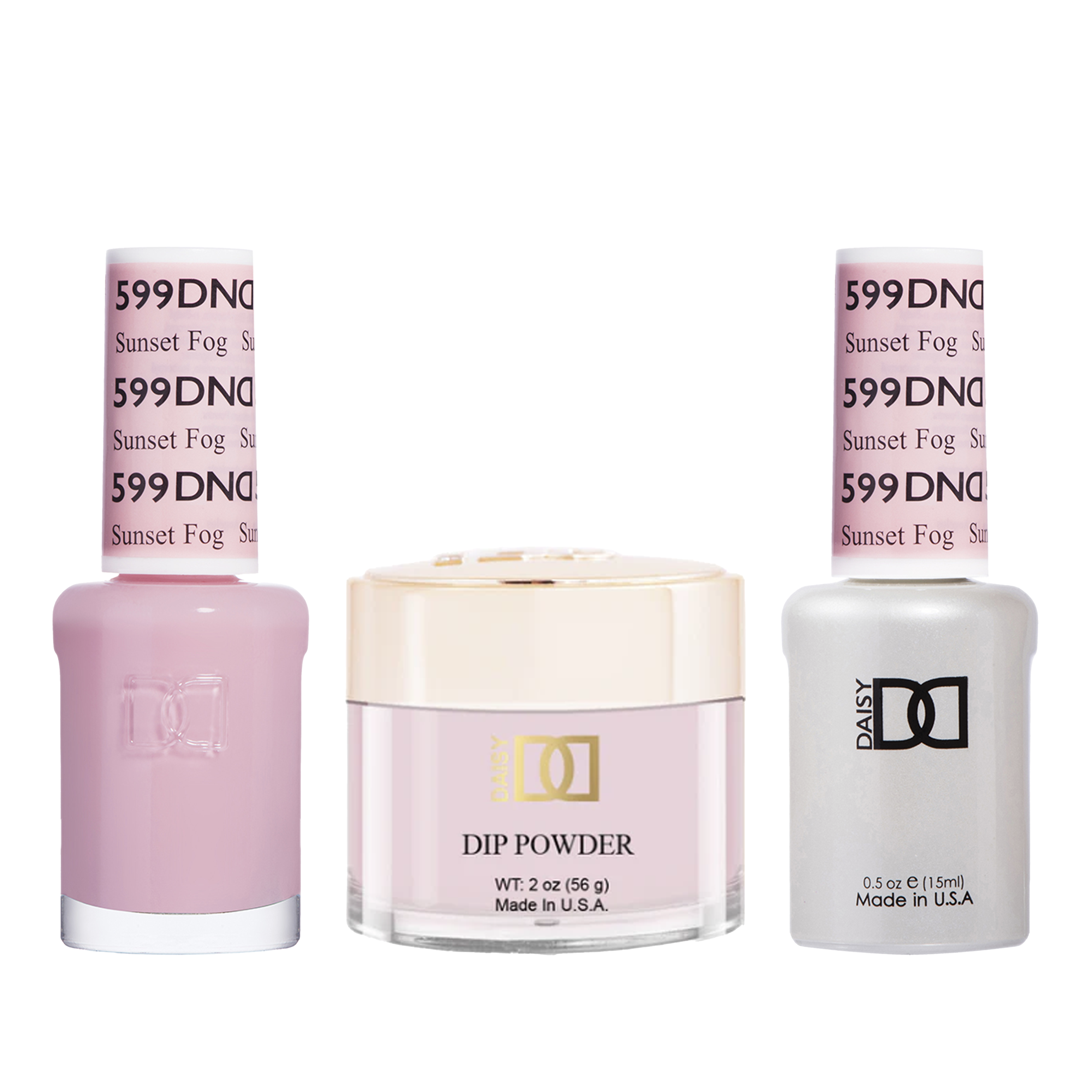 Dnd trio - 599 sunset fog - gel polish