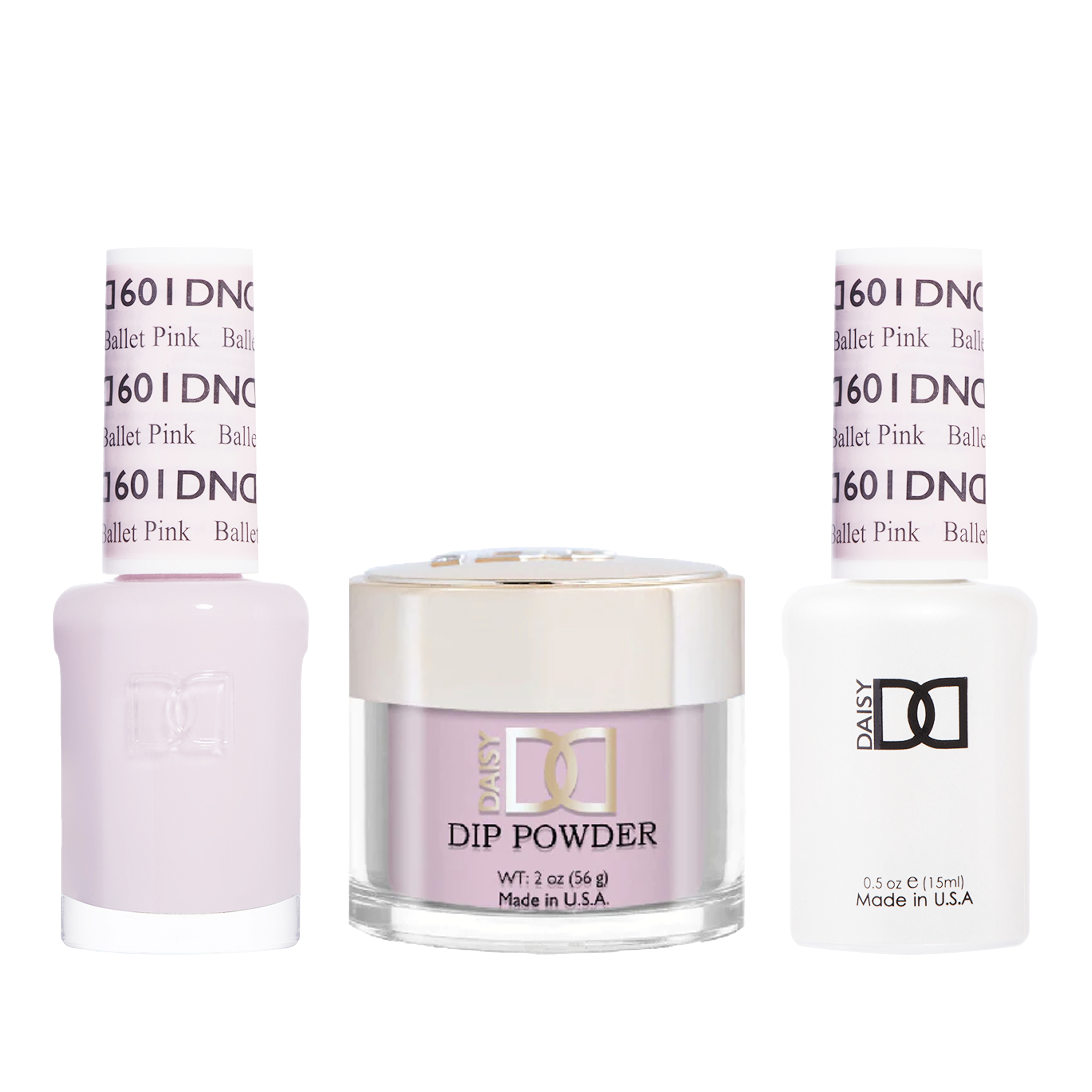 Dnd trio - 601 ballet pink - gel polish