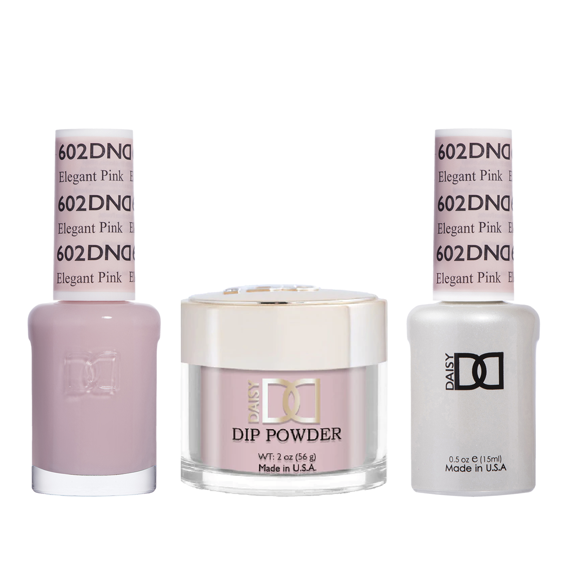 Dnd trio - 602 elegant pink - gel polish