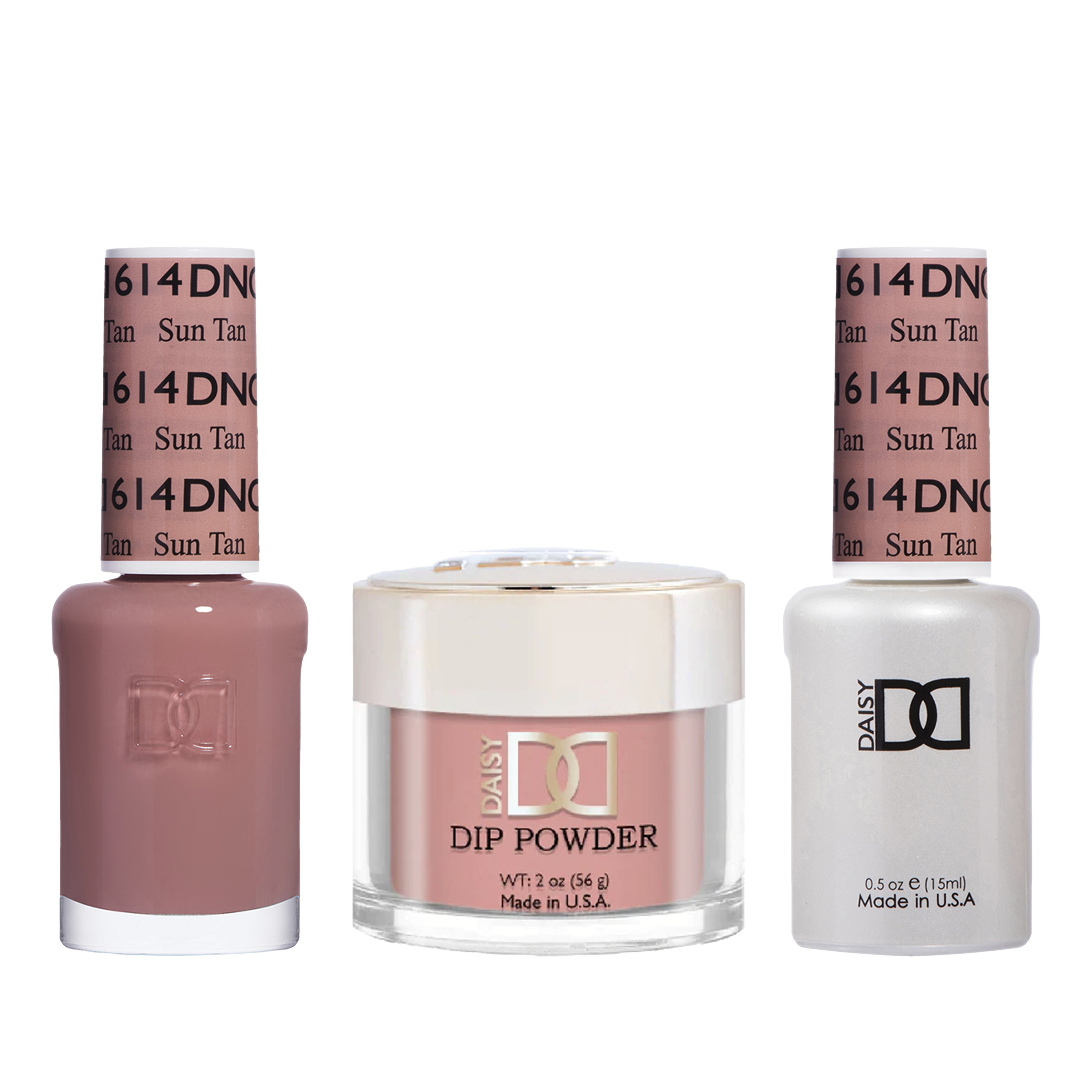 Dnd trio - 614 sun tan - gel polish