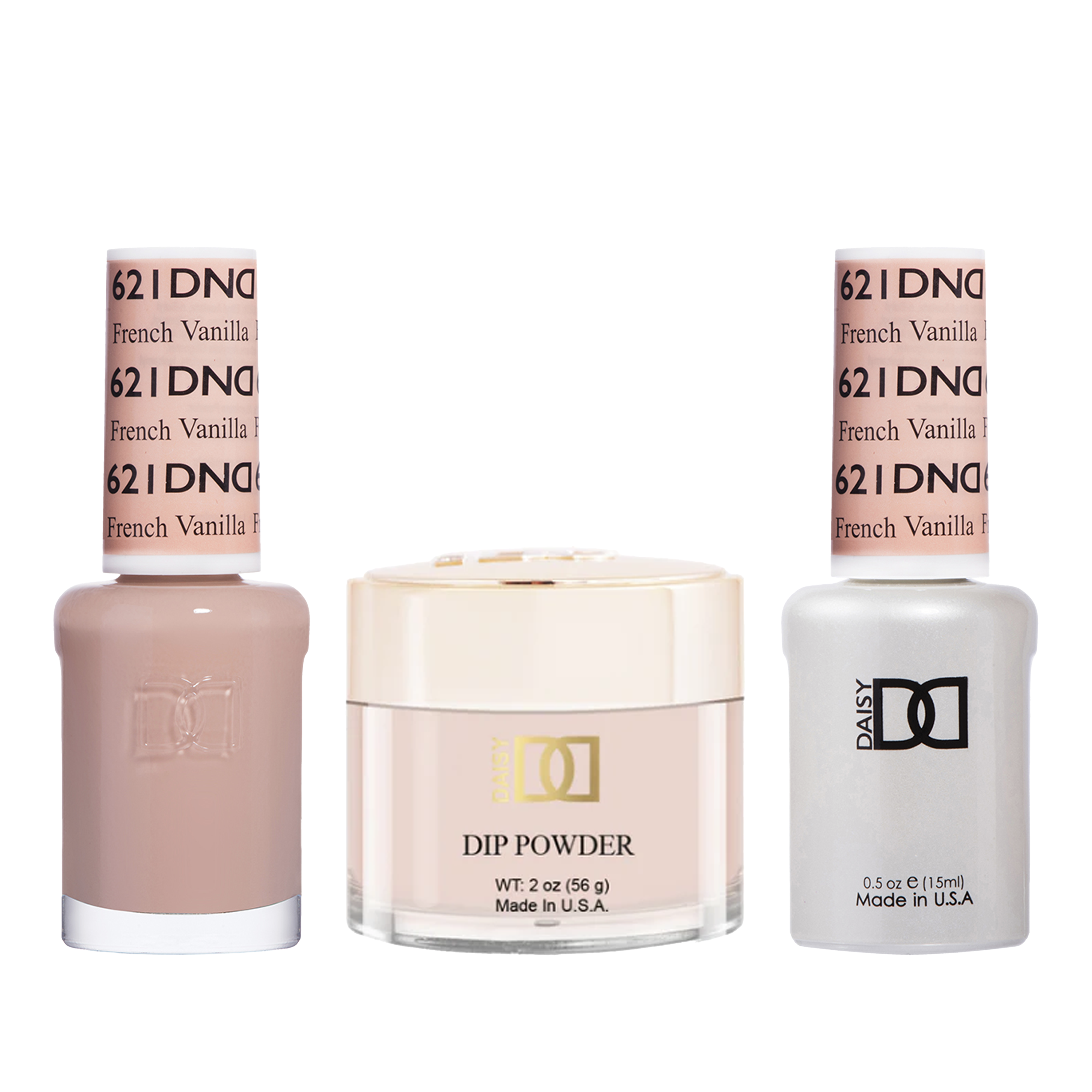 Dnd trio - 621 french vanilla - gel polish