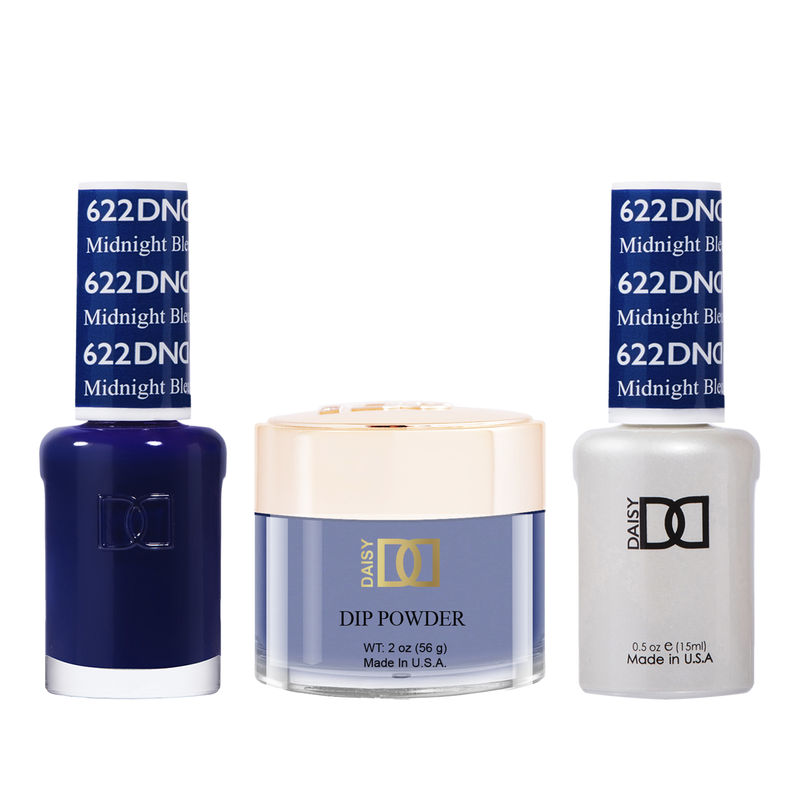 Dnd trio - 622 midnight blue - gel polish