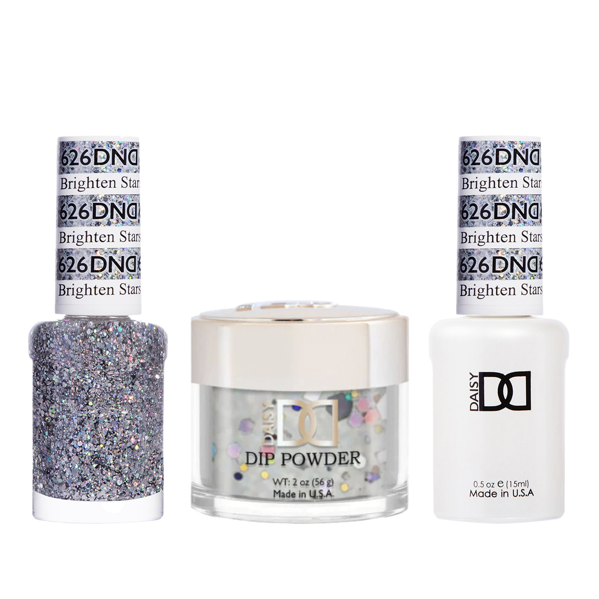 Dnd trio - 626 brighten stars - gel polish