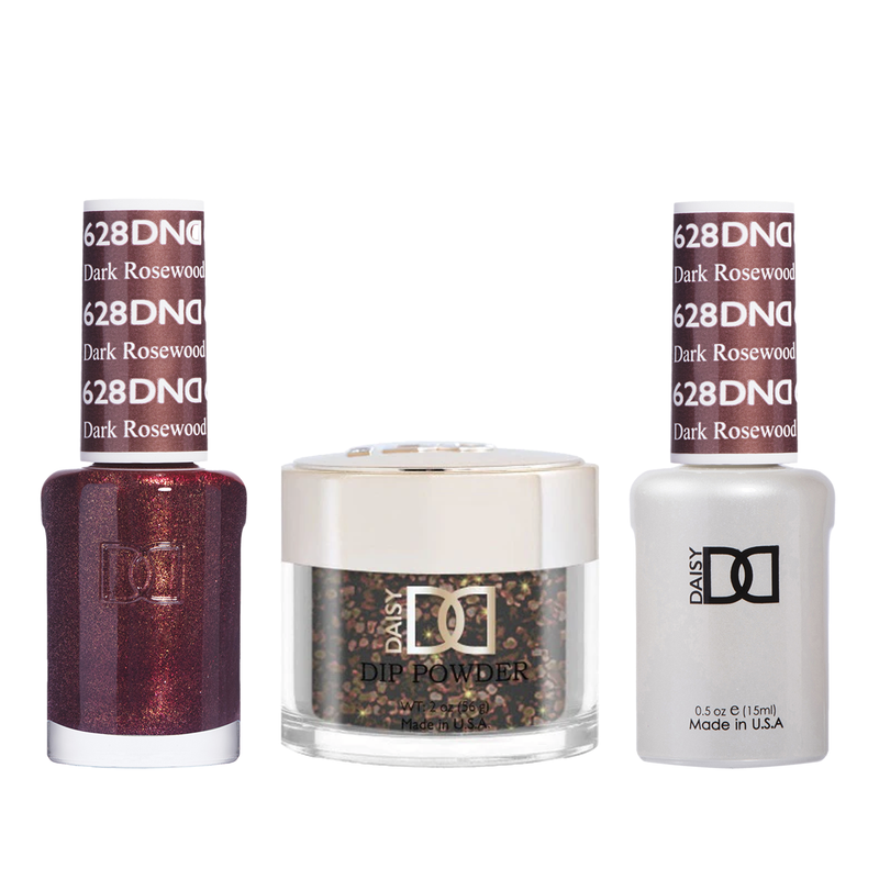 Dnd trio - 628 dark rosewood - gel polish
