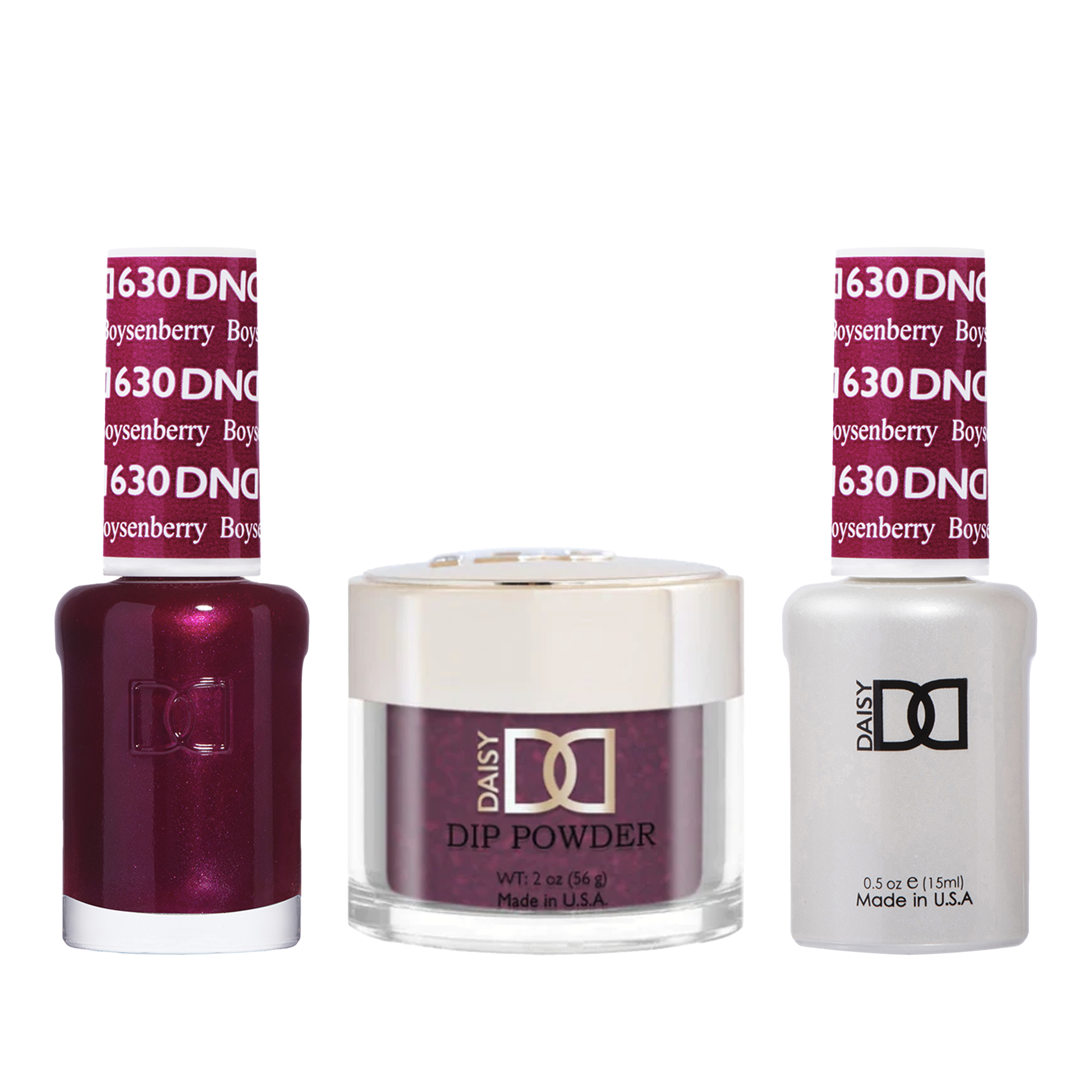 Dnd trio - 630 boysenberry - gel polish