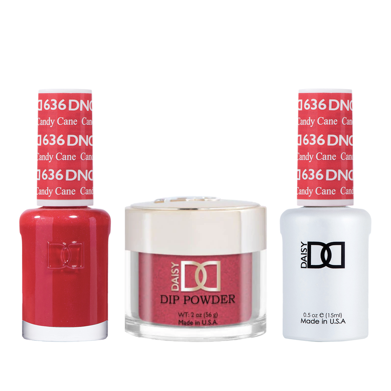 Dnd trio - 636 candy cane - gel polish