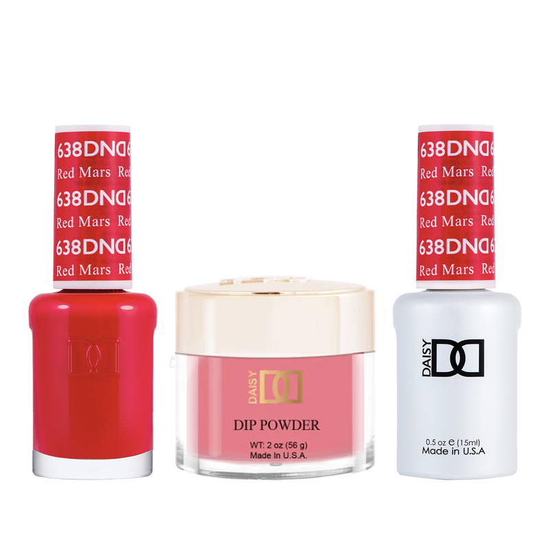 Dnd trio - 638 red mars - gel polish