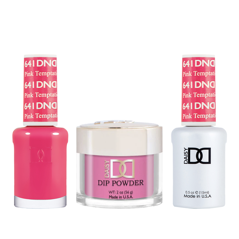Dnd trio - 641 pink temptation - gel polish