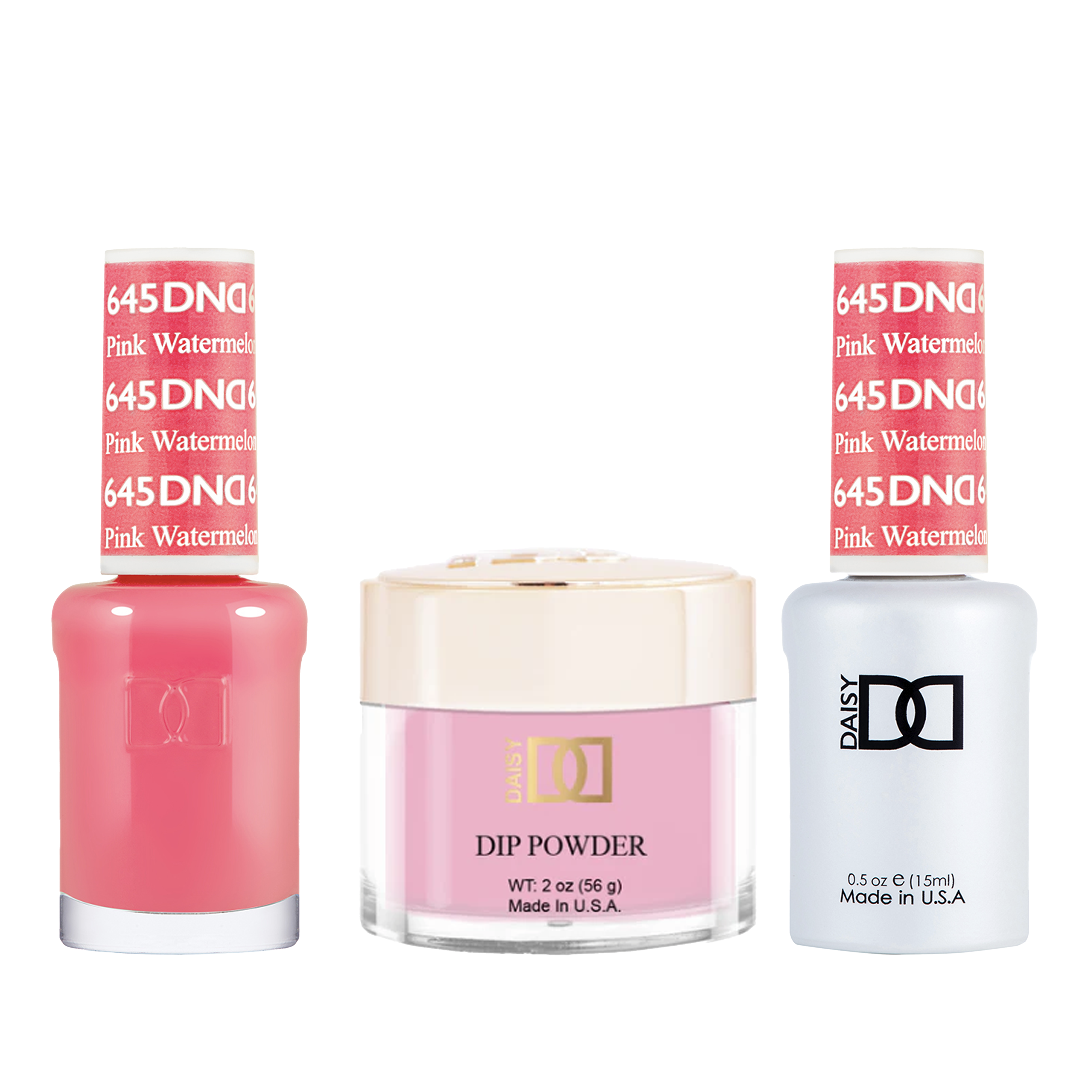 Dnd trio - 645 pink watermelon - gel polish