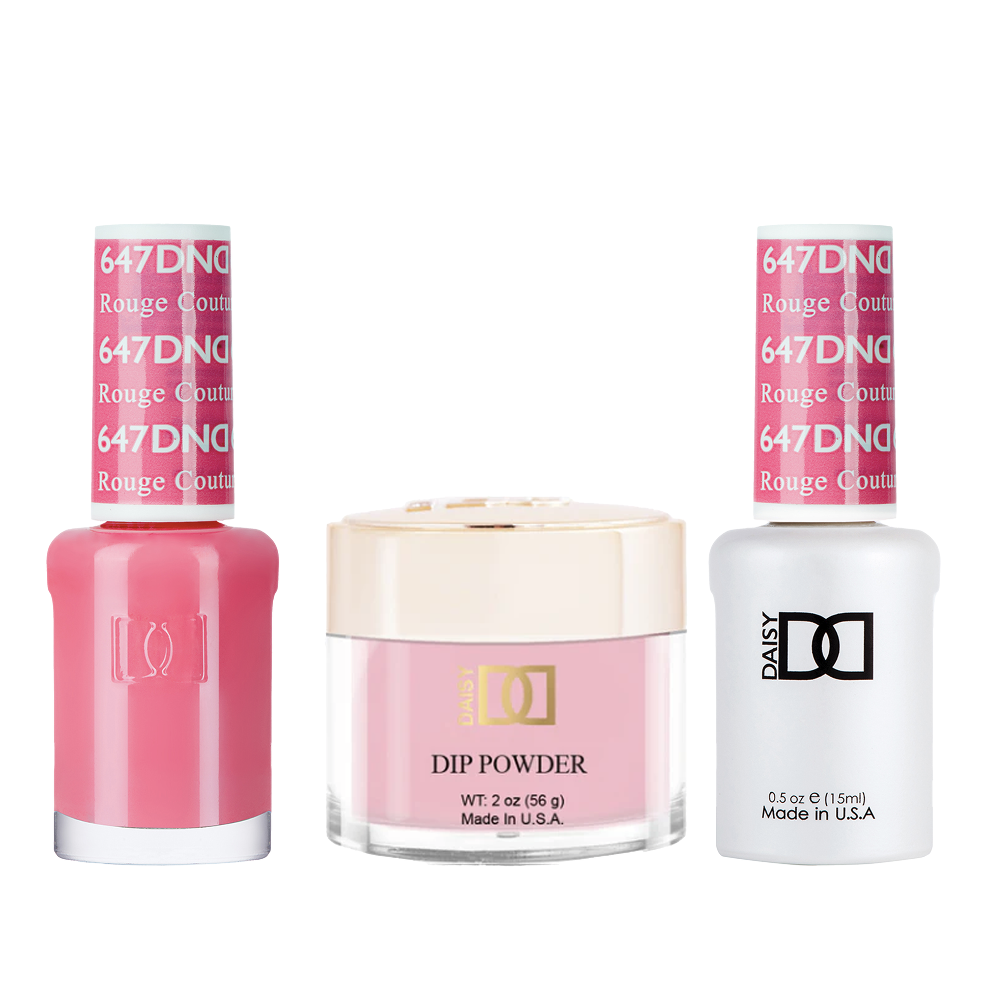 Dnd trio - 647 rouge couture - gel polish