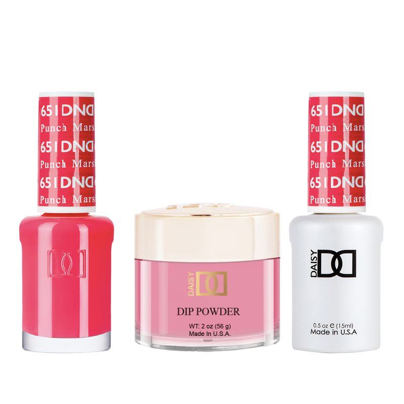 Dnd trio - 651 punch marshmallow - gel polish