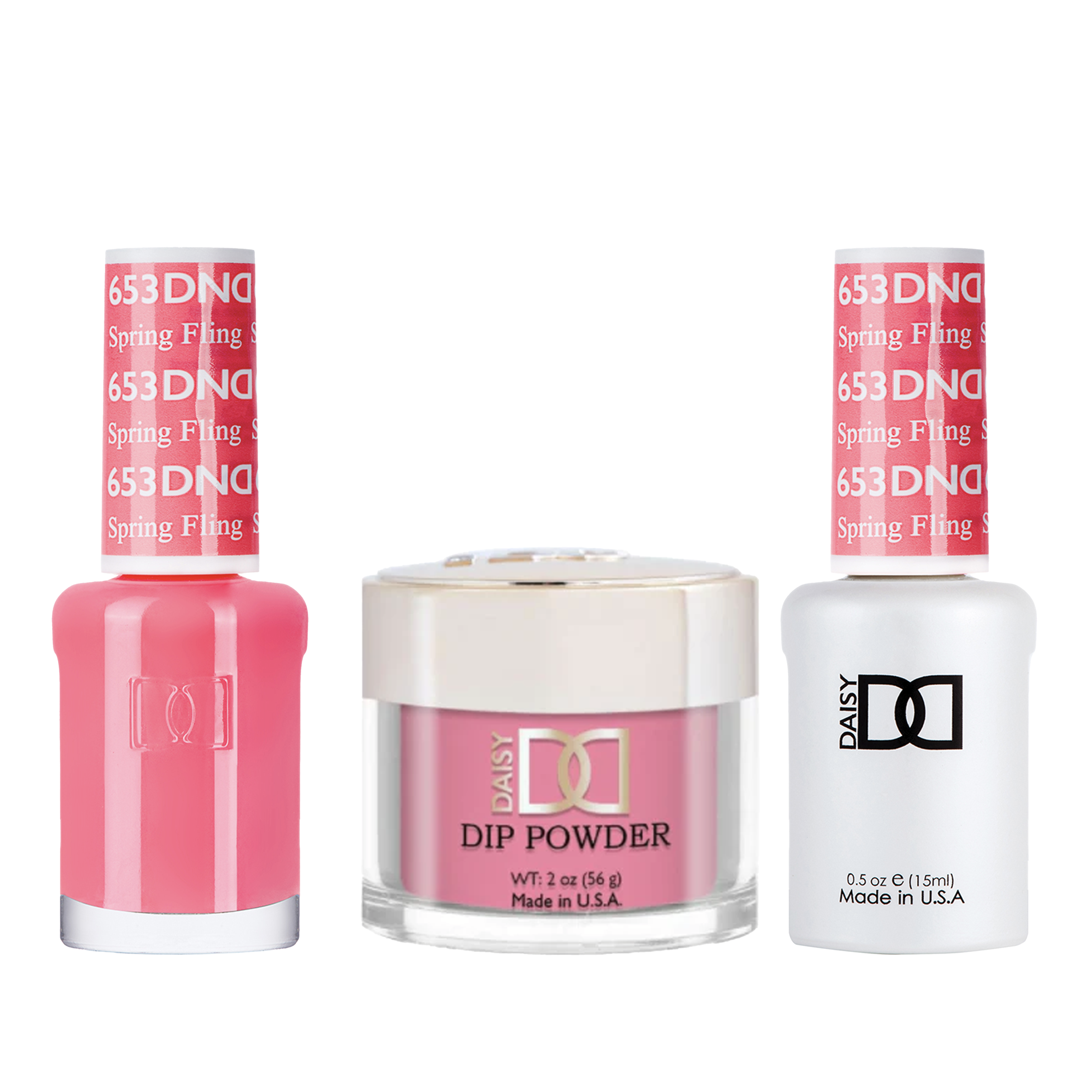 Dnd trio - 653 spring fling - gel polish