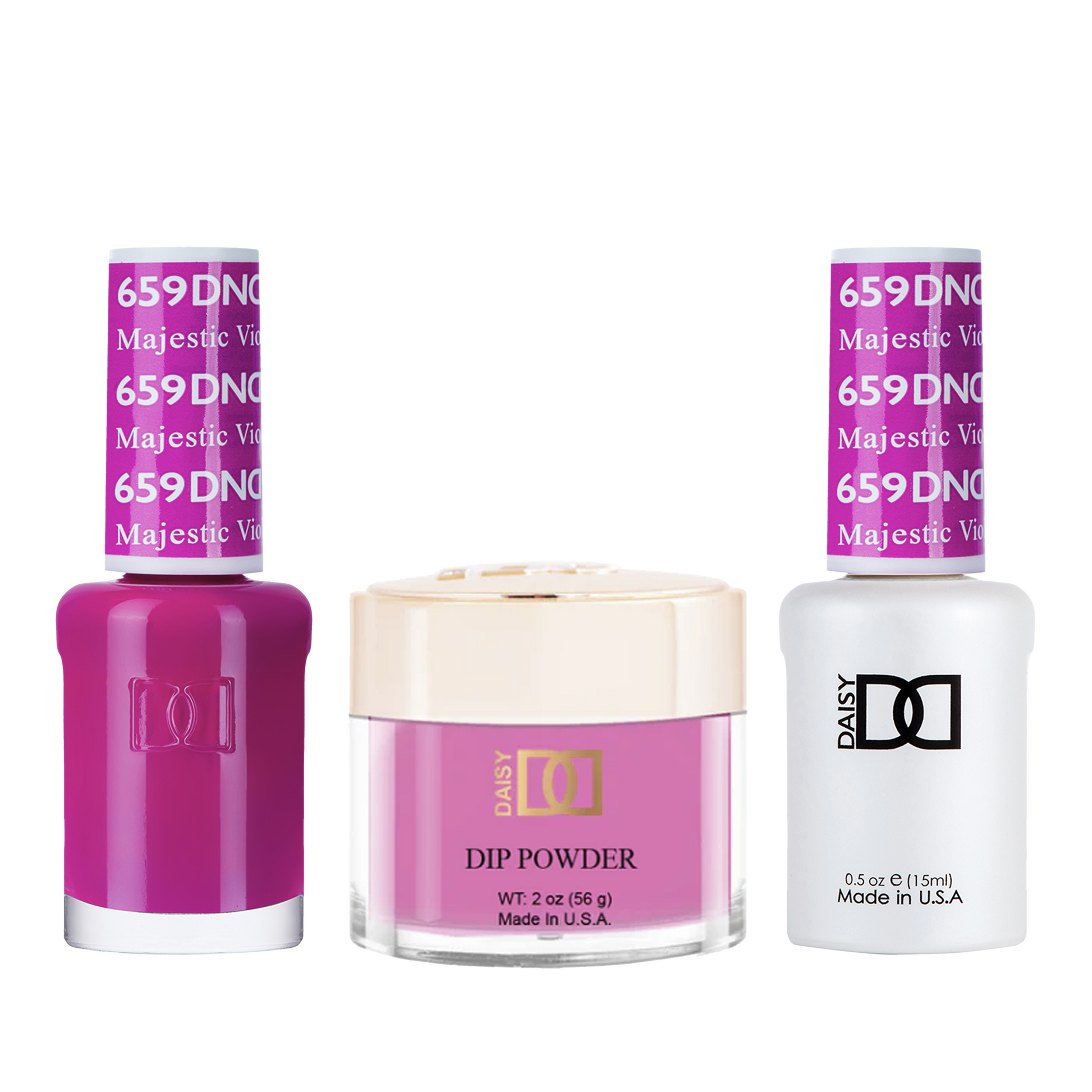 Dnd trio - 659 majestic violet - gel polish