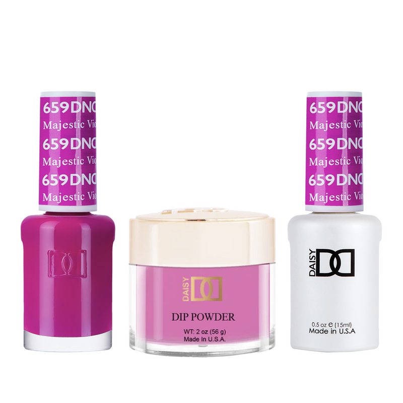 Dnd trio - 659 majestic violet - gel polish