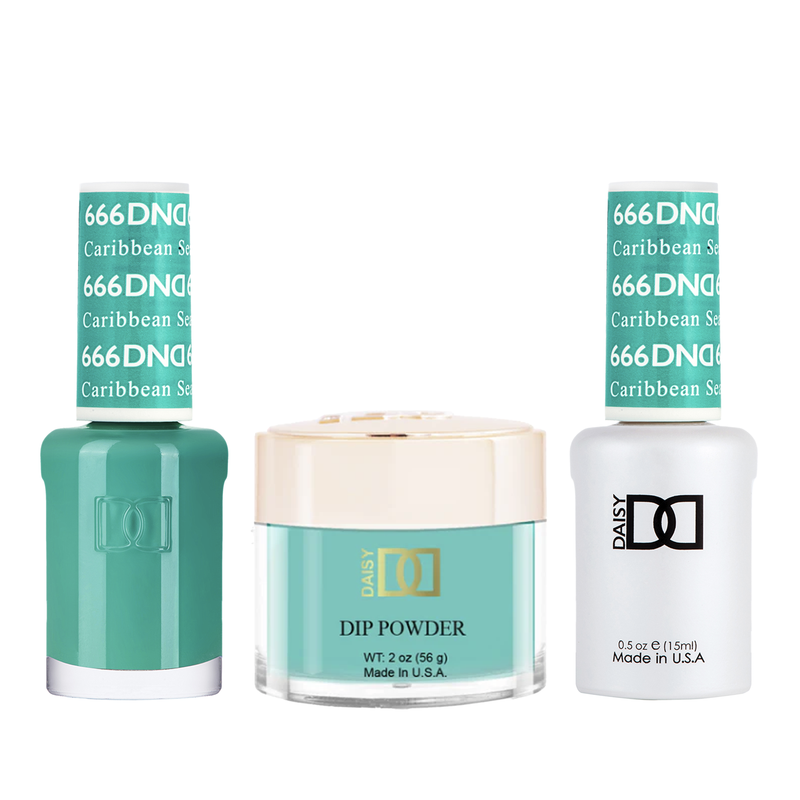 Dnd trio - 666 caribbean sea - gel polish