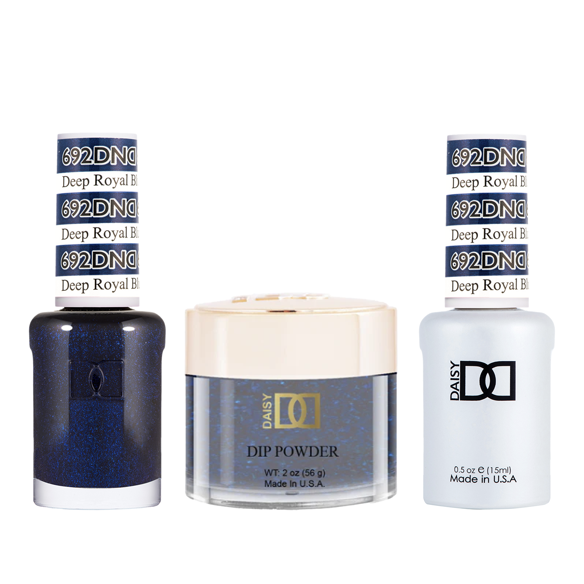 Dnd trio - 692 deep royal blue - gel polish