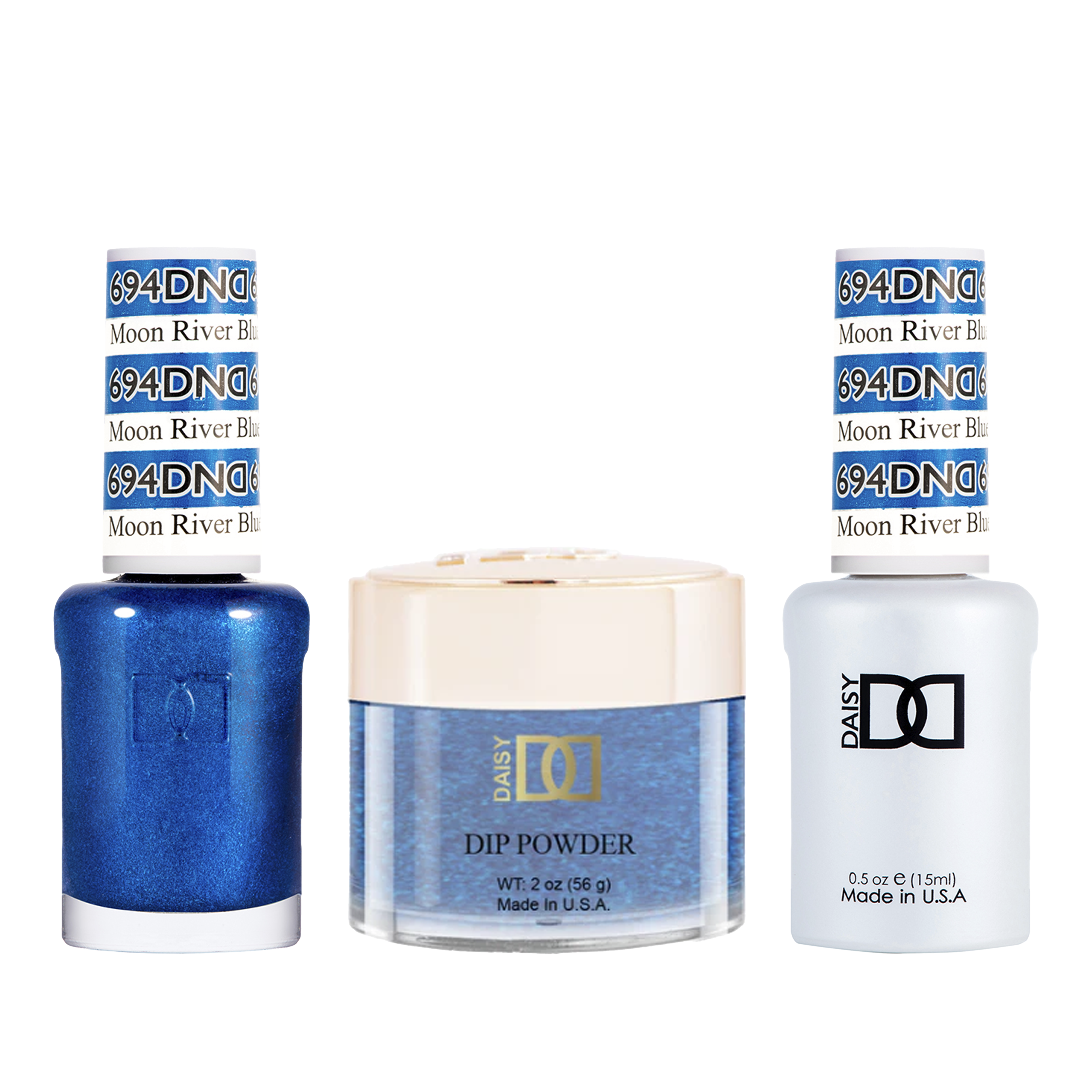 Dnd trio - 694 moon river blue - gel polish