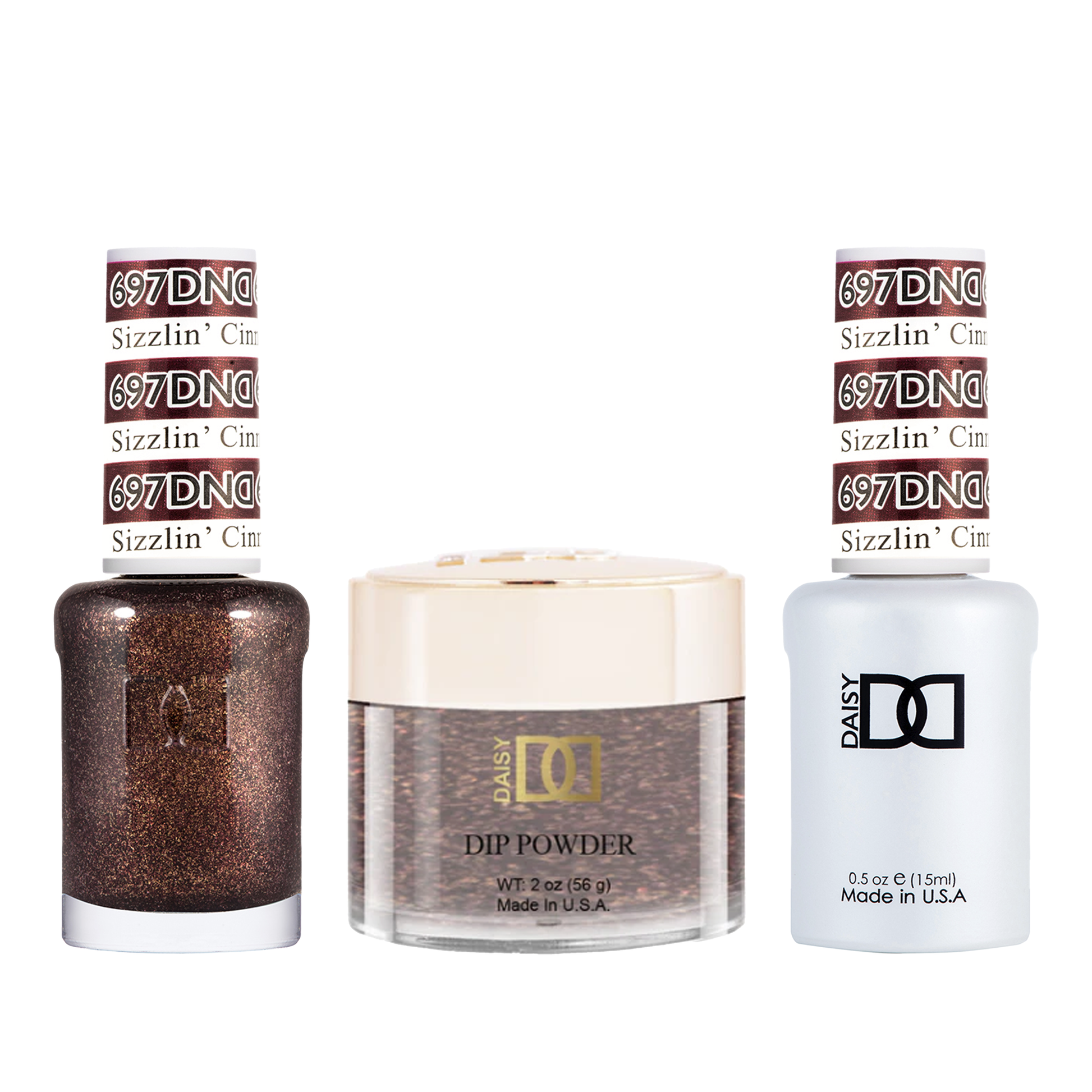 Dnd trio - 697 sizzlin cinnamon - gel polish