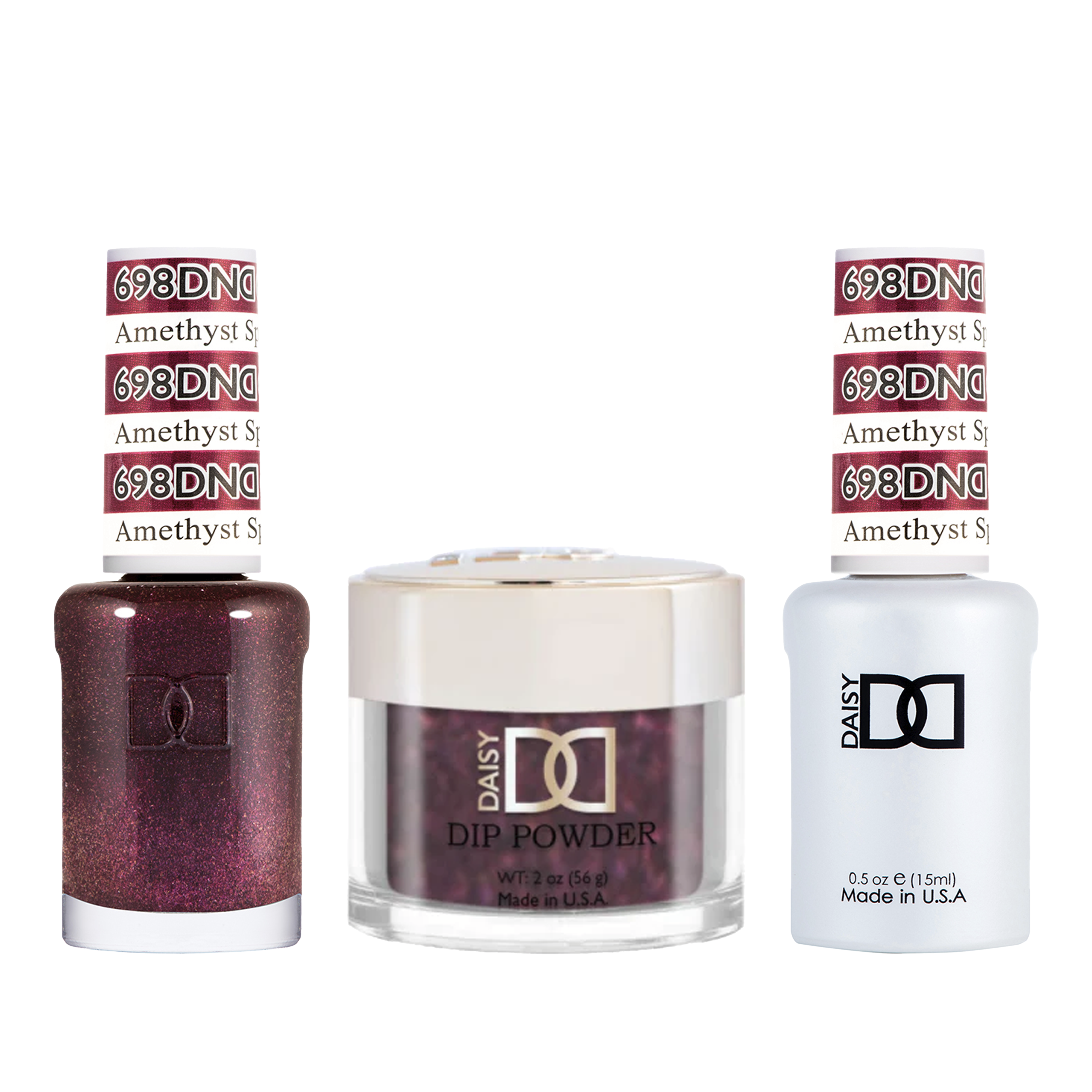 Dnd trio - 698 amethyst sparkles - gel polish