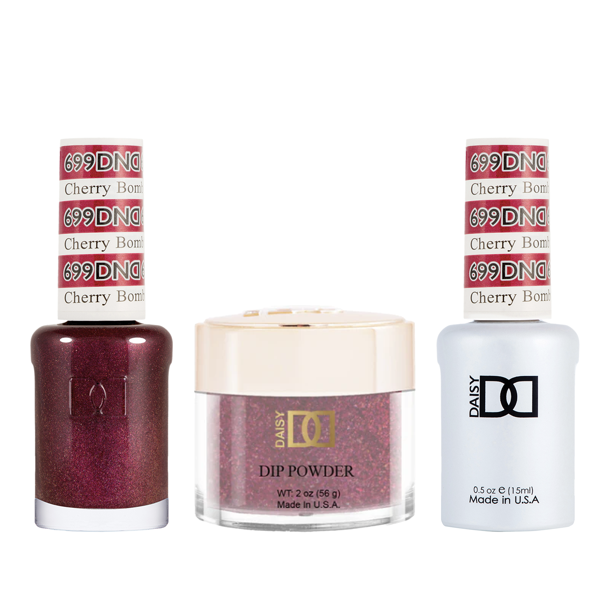 Dnd trio - 699 cherry bomb - gel polish