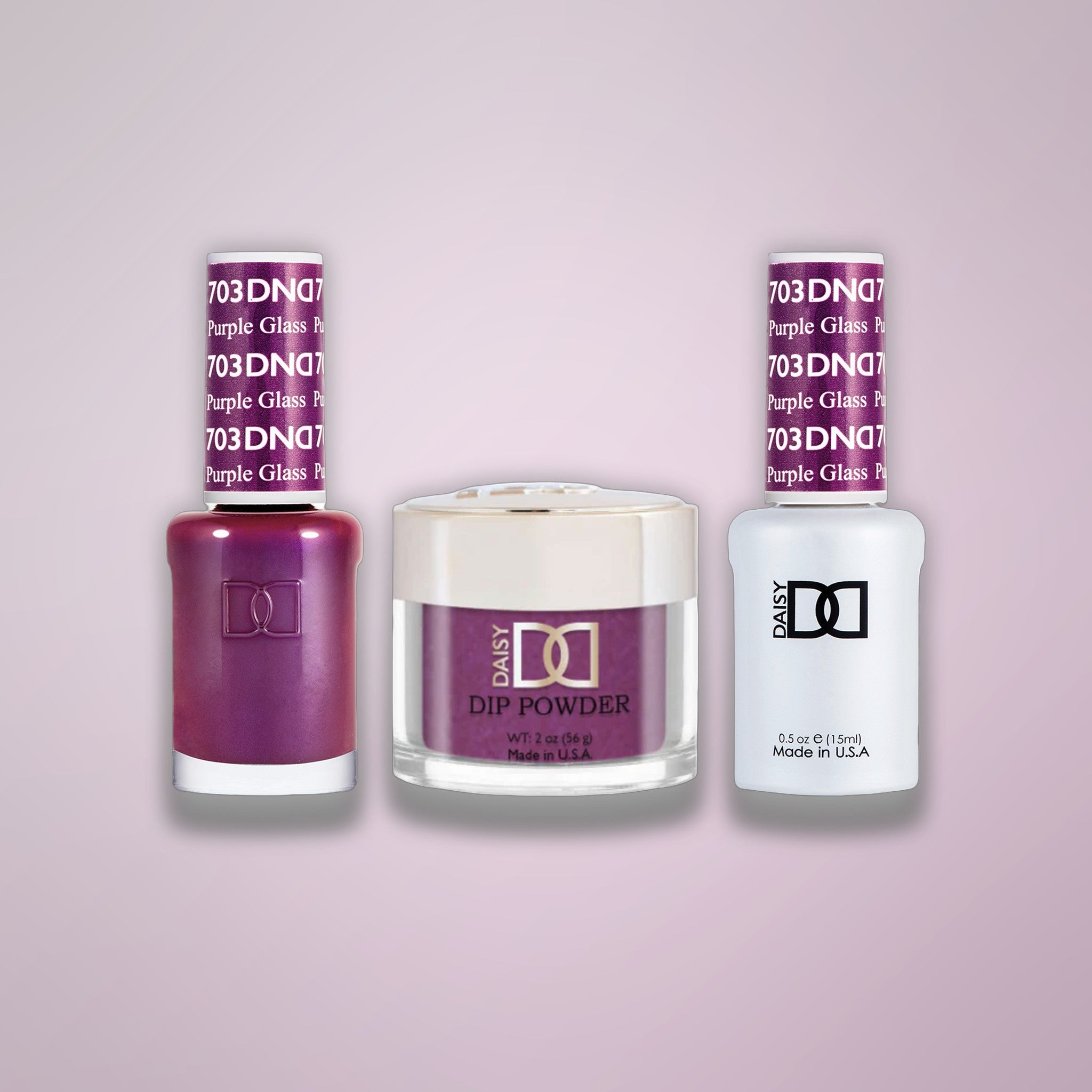 DND Trio - 703 Purple Glass